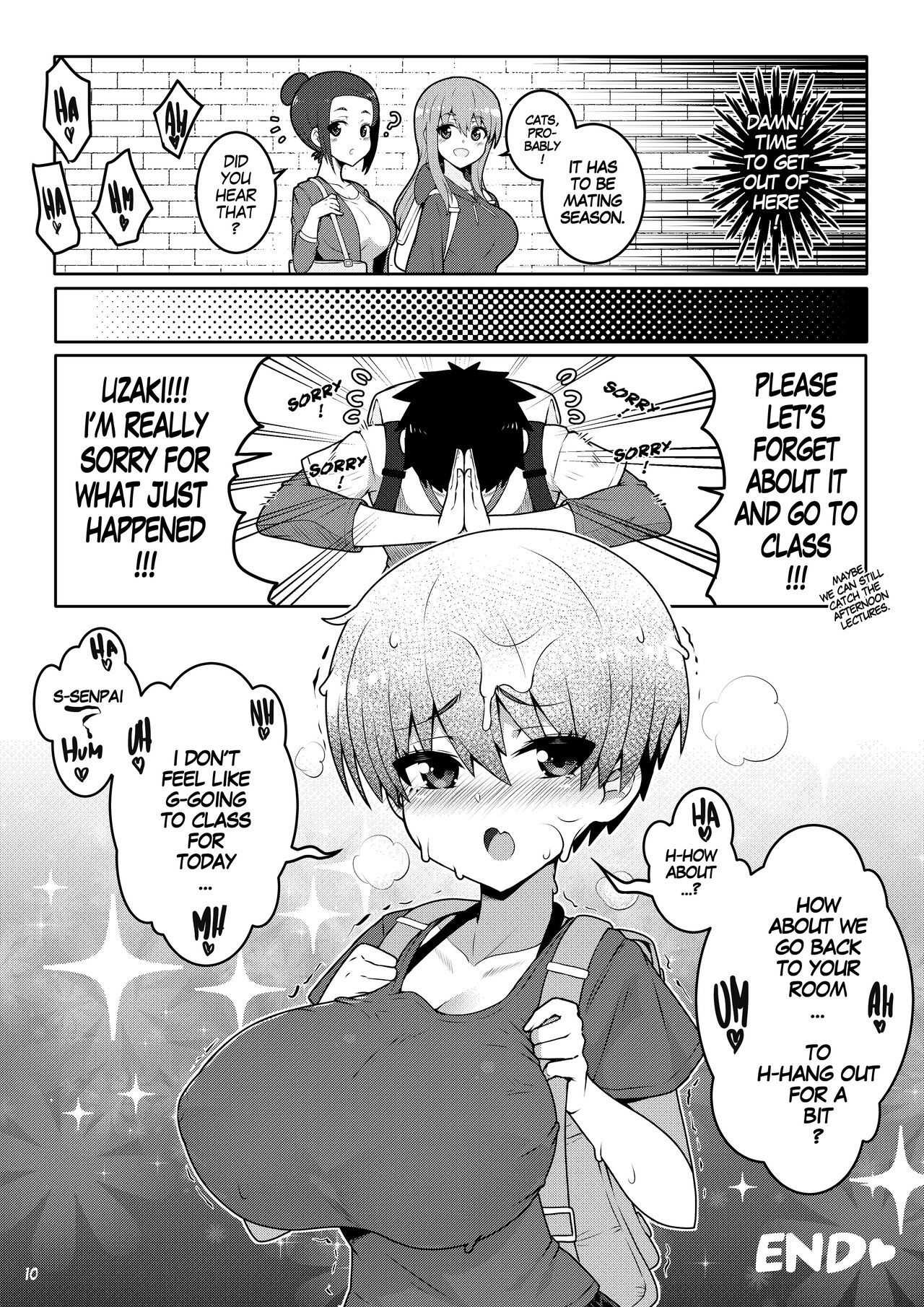 Stuck Together - Uzaki-chan - FANBOOK page 12 full