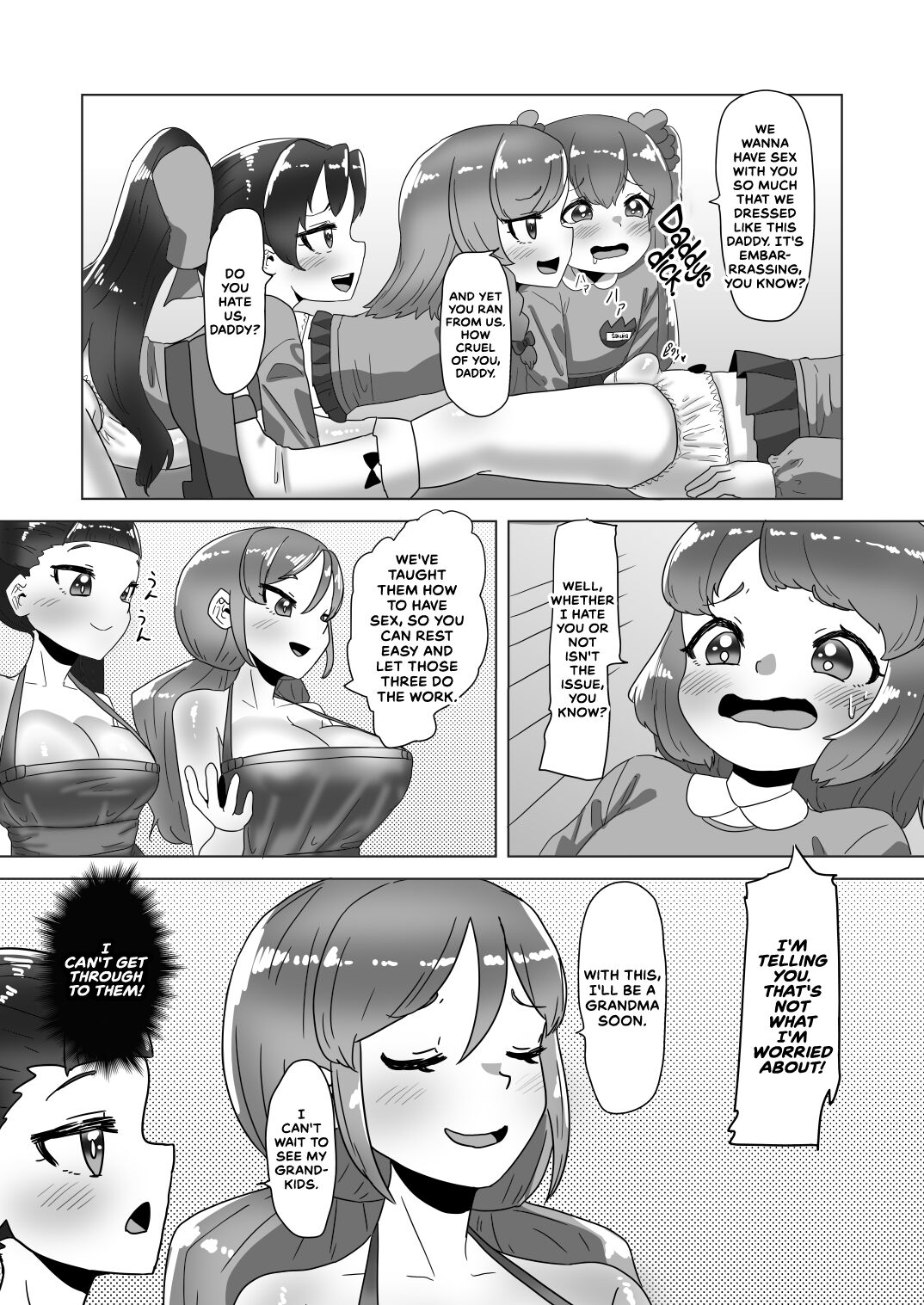 Otokonoko Papa to Futanari Kazoku no Dairankou Party! page 11 full
