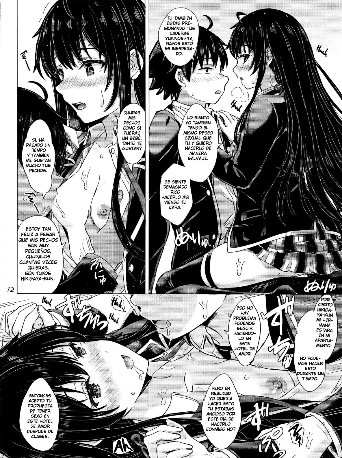 Yukinoshita Shimai to Iyarashii Futari no Himegoto. | The Naughty Secrets of the Yukinoshita Sisters. page 11 full