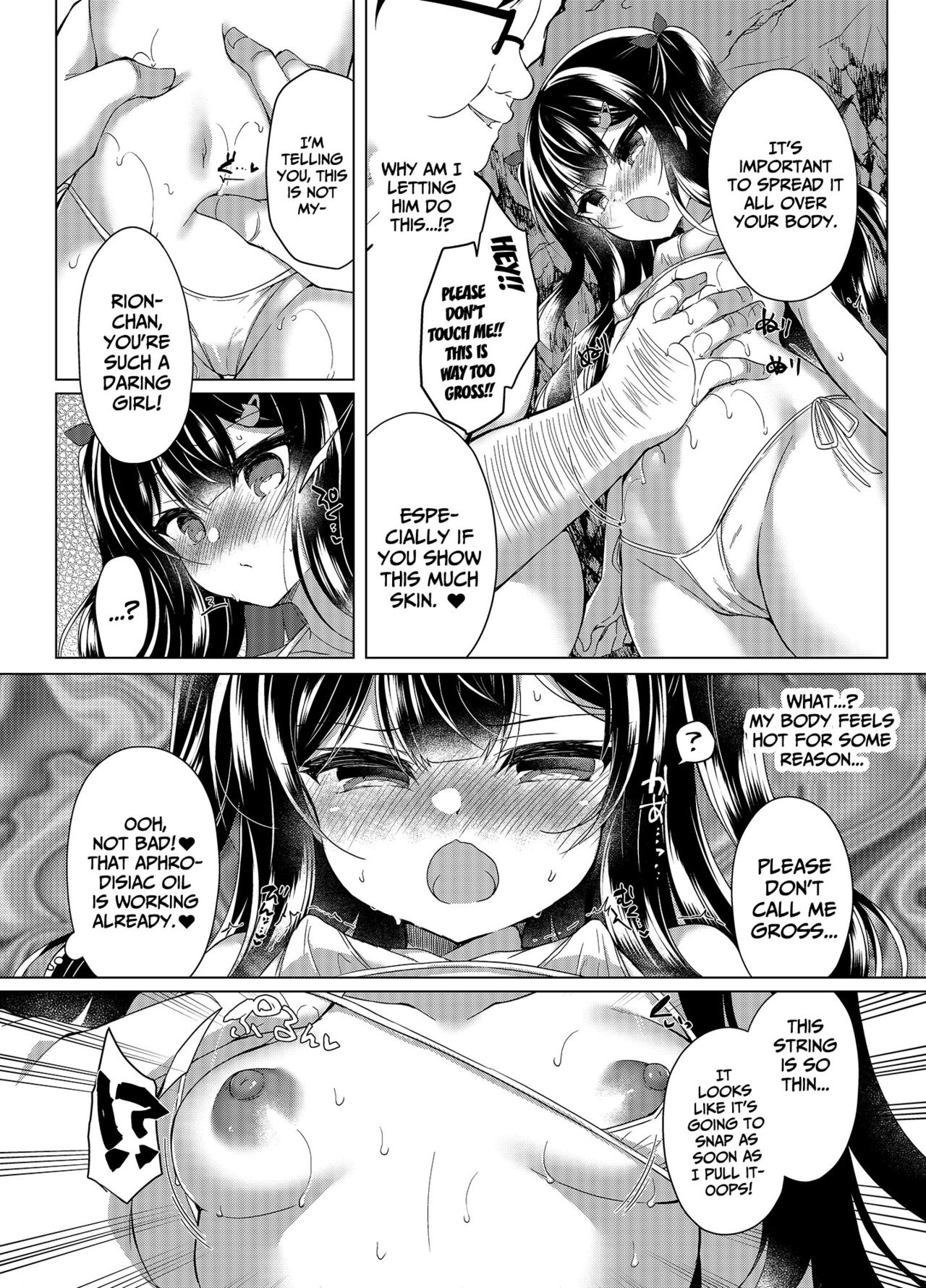 Namaiki Mesugaki ni Saimin Shido ~Micro Bikini de Koukai Roshutsu~ | Using Hypnosis To Control This Cheeky Girl ~Exposing Her Body In Public With a Micro Bikini~ page 12 full