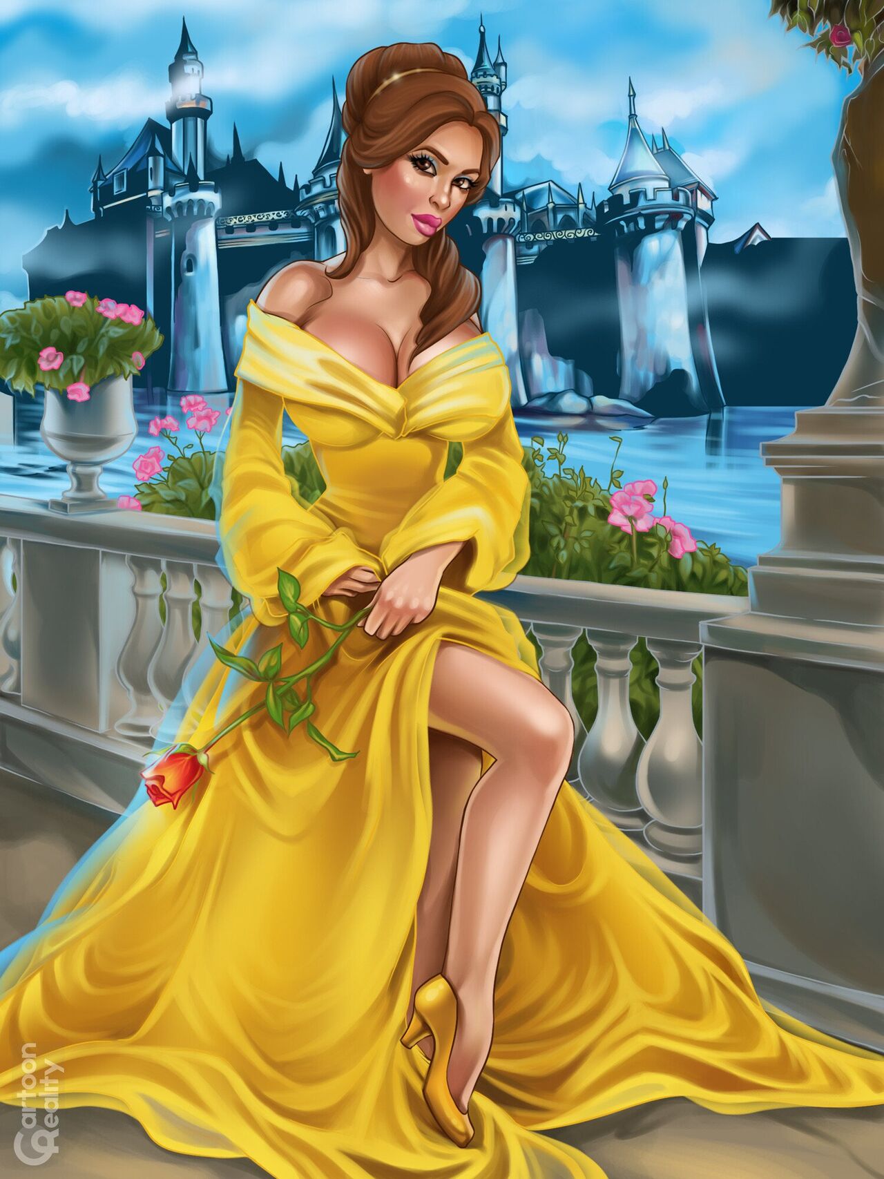 Cartoon Reality - Beauty and the Beast page 12 full