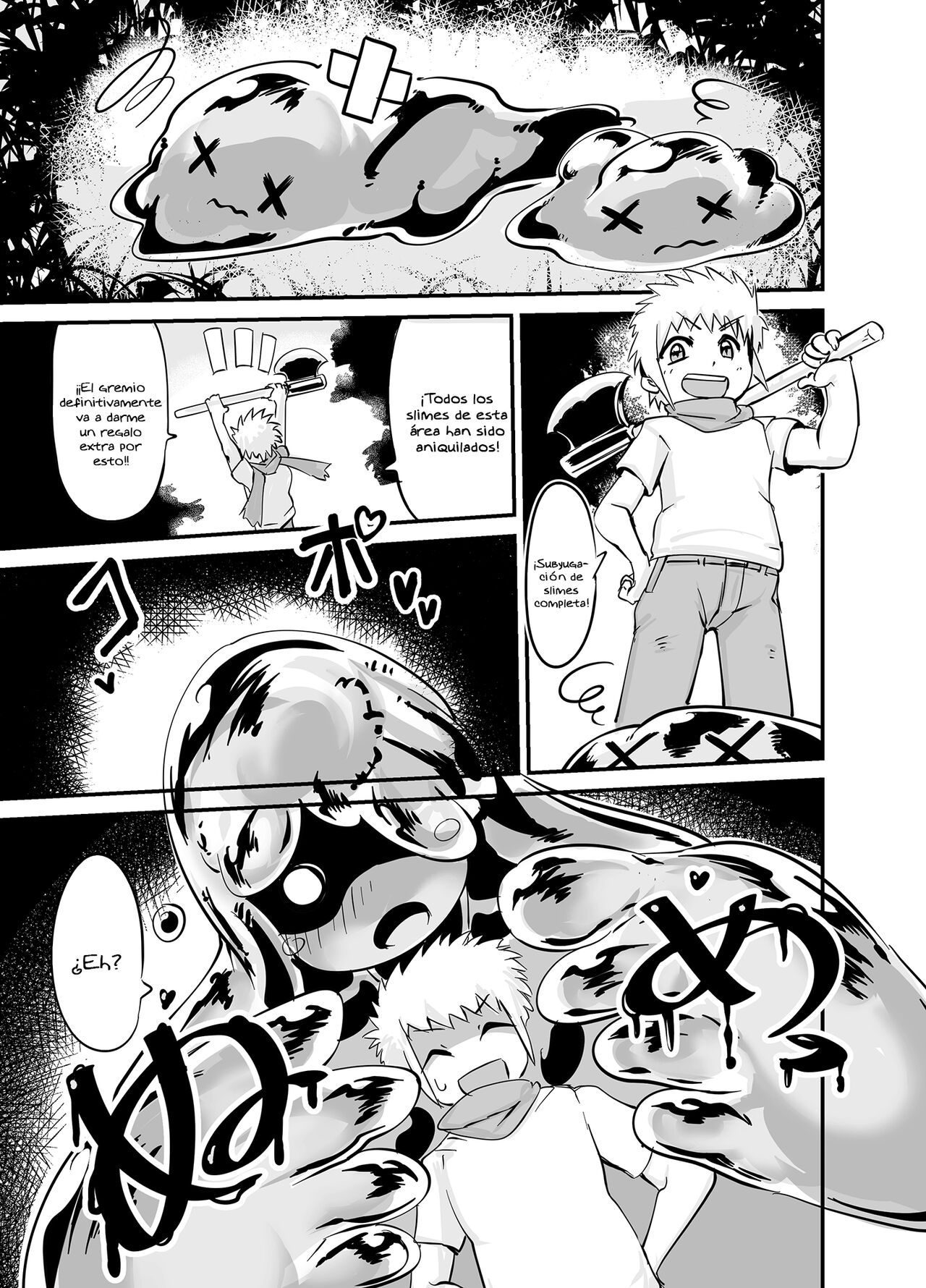 Slime Puchi Puchi! Kozukuri Quest | A Baby-Making Quest With a Gooey Slime Girl page 3 full