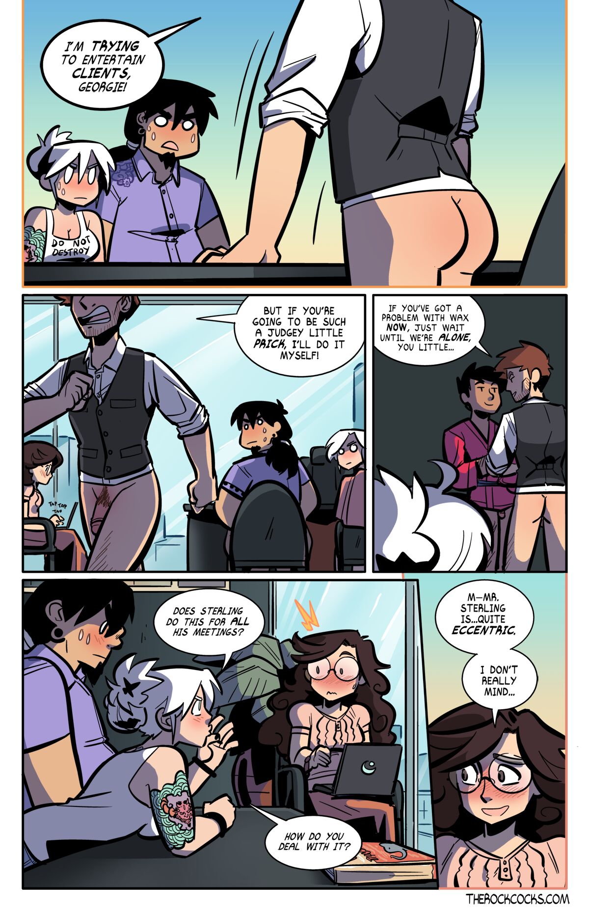 The Rock Cocks - Track 3: Mr. Sterling page 10 full