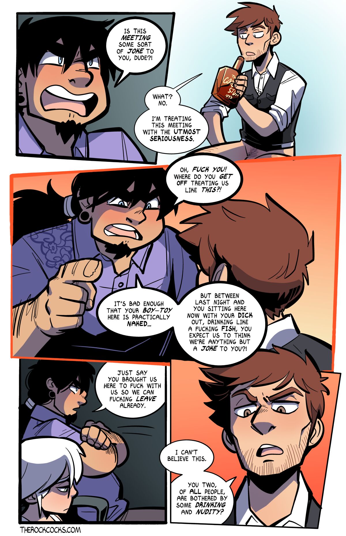 The Rock Cocks - Track 3: Mr. Sterling page 12 full