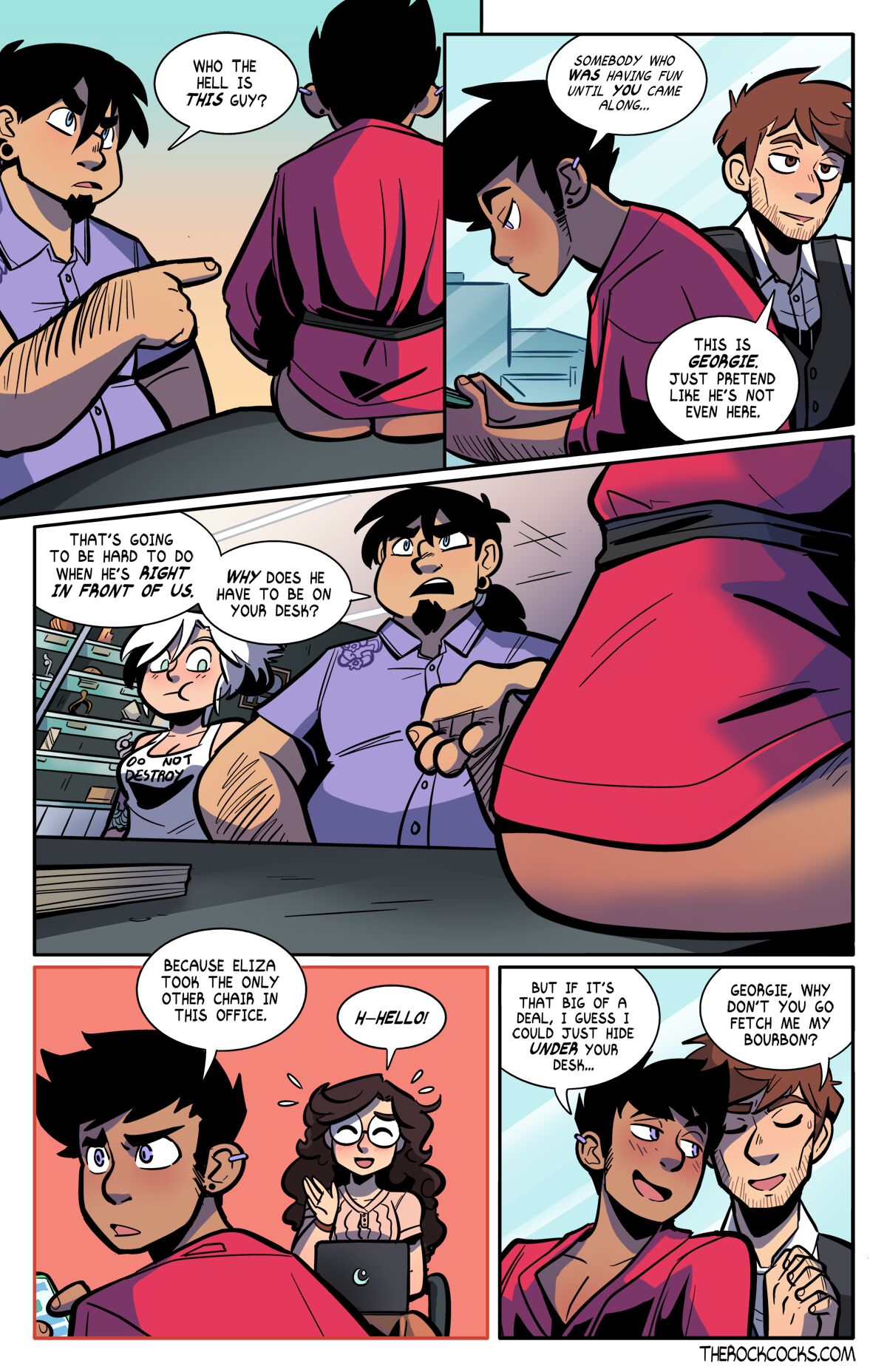 The Rock Cocks - Track 3: Mr. Sterling page 8 full