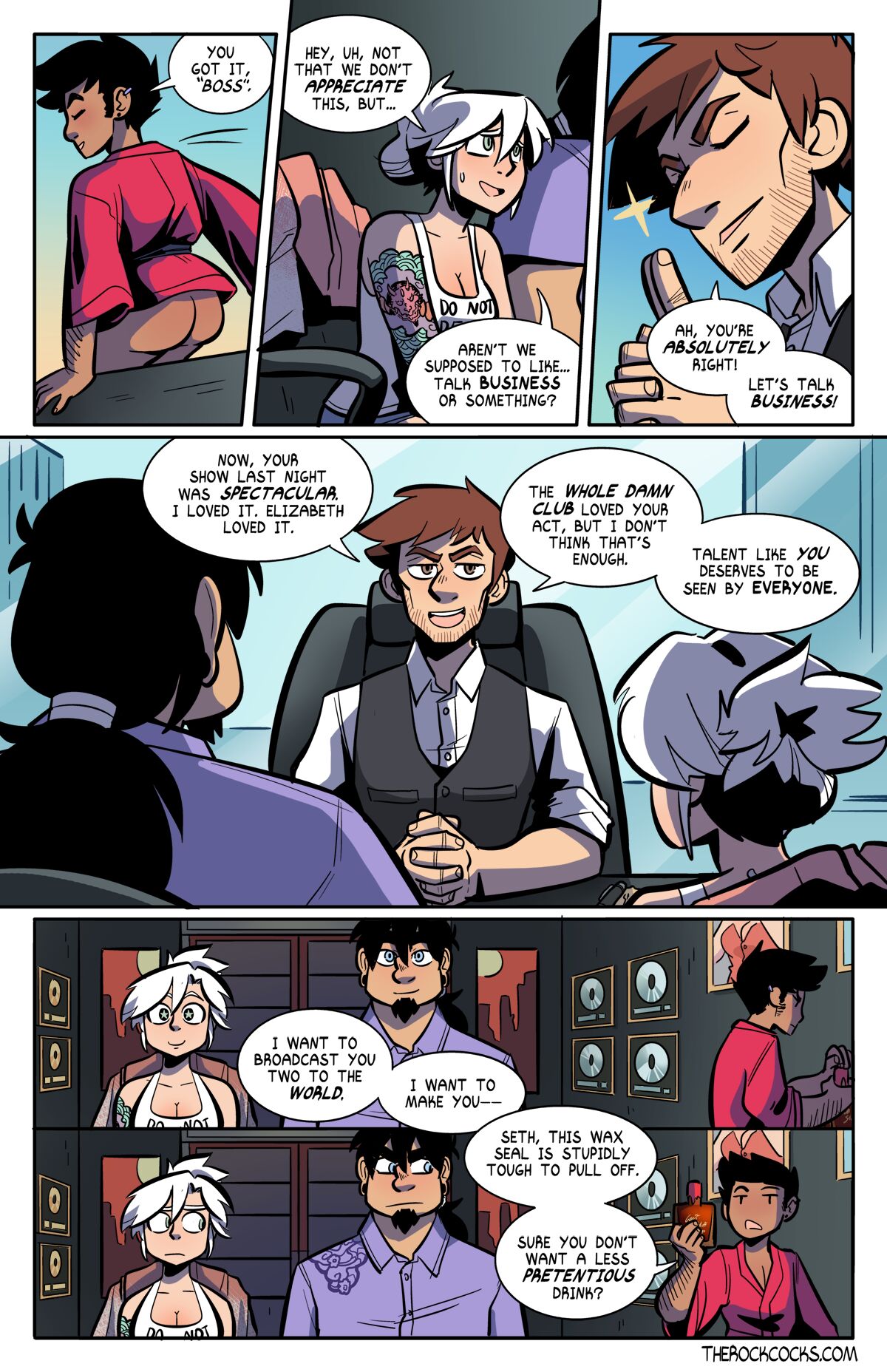 The Rock Cocks - Track 3: Mr. Sterling page 9 full