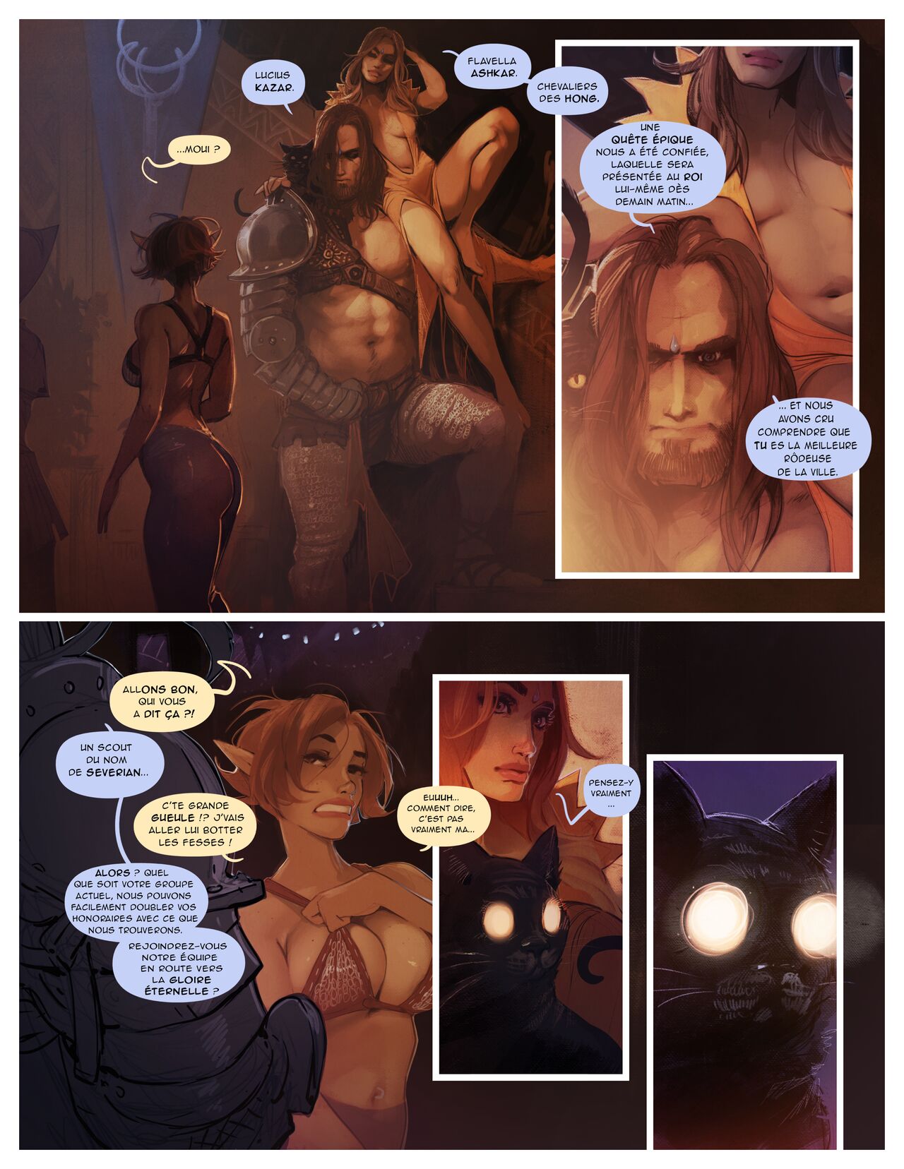 I Roved Out in Search of Truth and Love - Livre 3 Tome 19 - Combat De Pshyco page 1 full