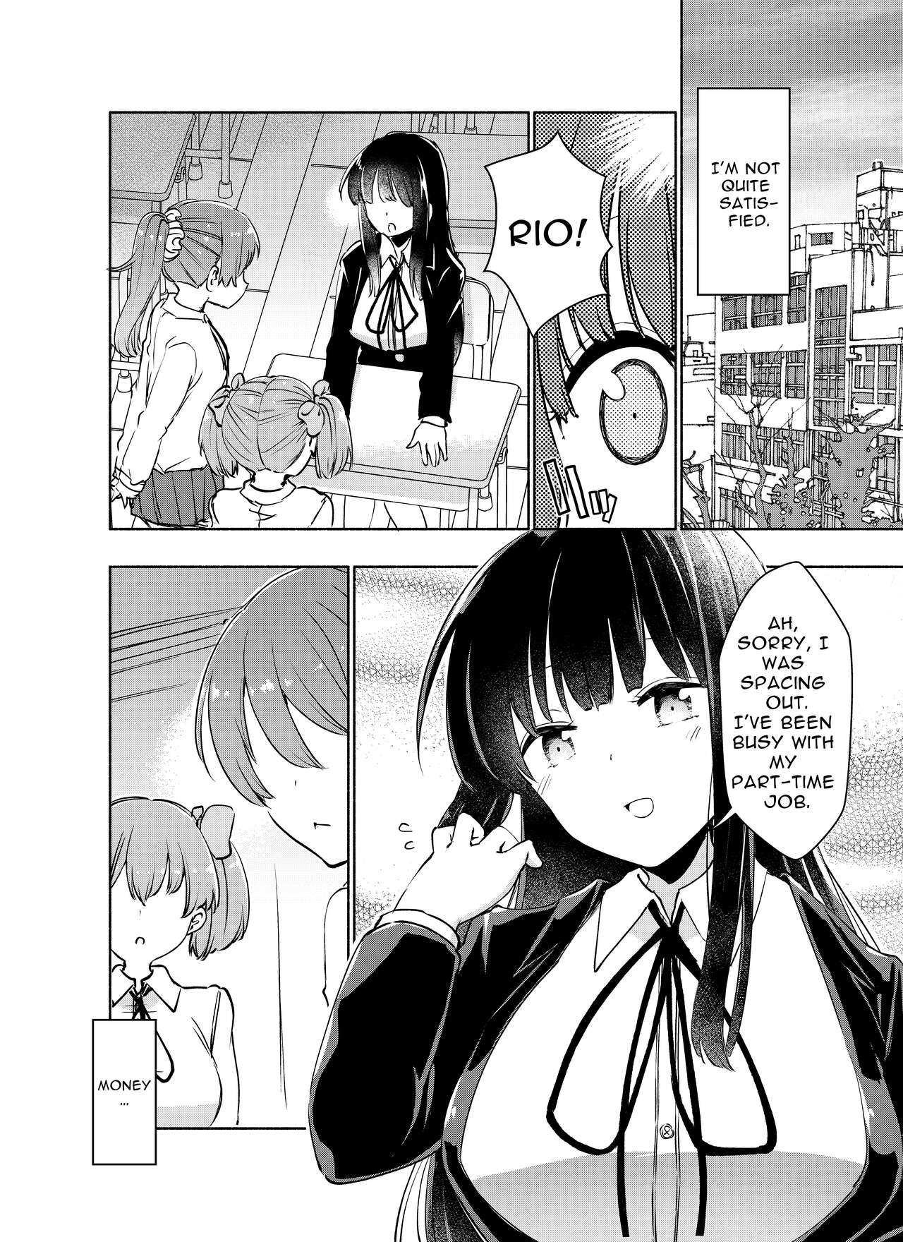 Kurahashi Rio wa Egui Chinpo to Deaitai page 12 full