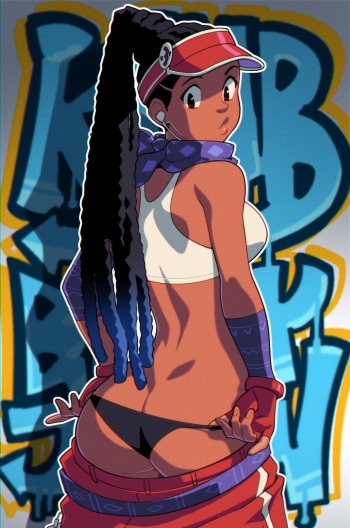[suoiresnu] Kimberly (Street Fighter 6) cover