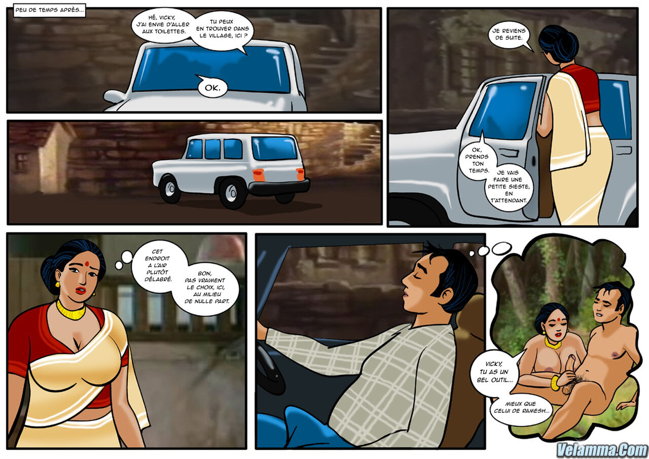 Velamma - 013- Au Milieu D'un Trajet page 11 full