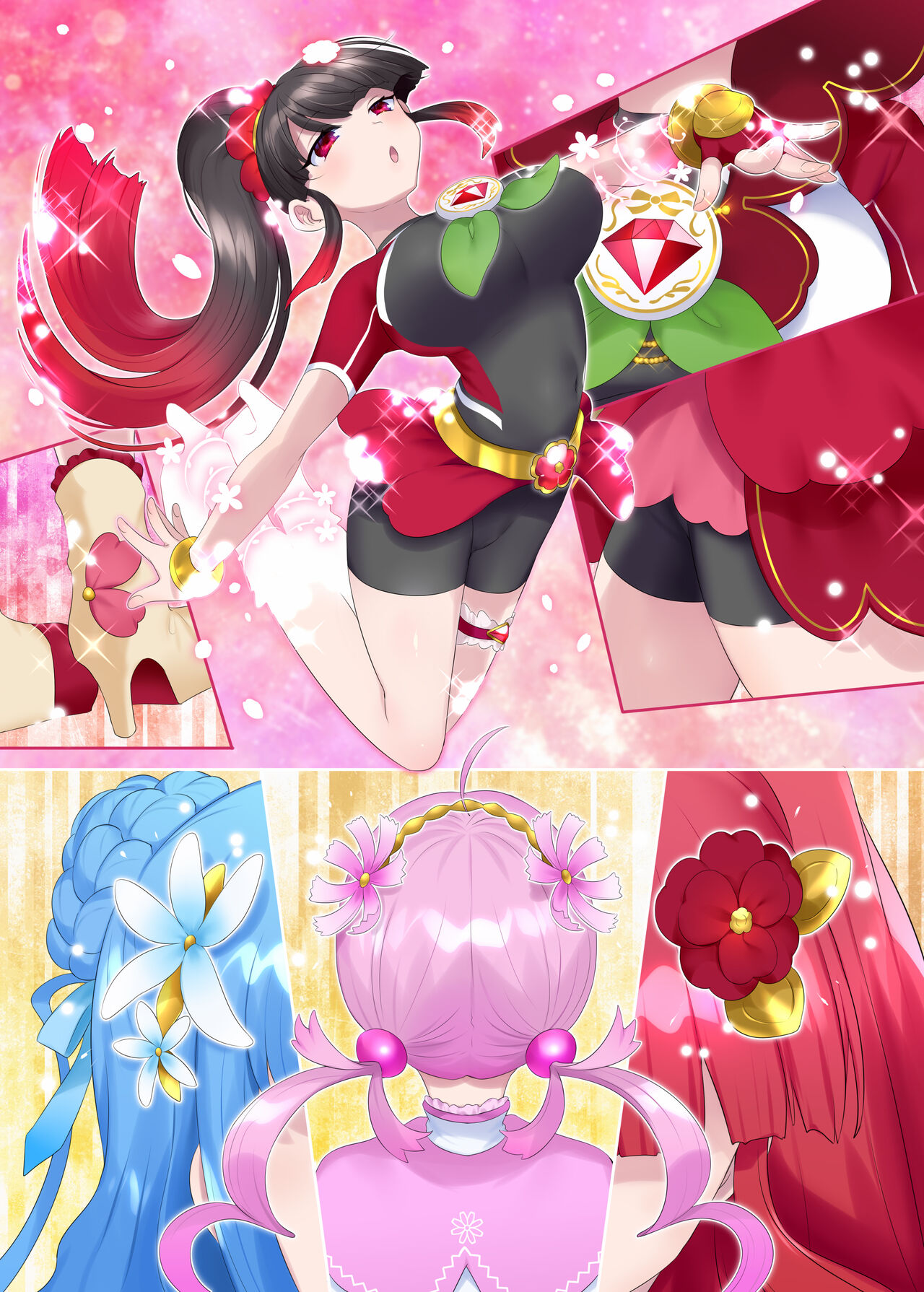 Mugen Sei Hime X Phantom Season 1 〜Karada o Da To Sareru Ruri Iro no Mahou Shoujo〜 page 6 full