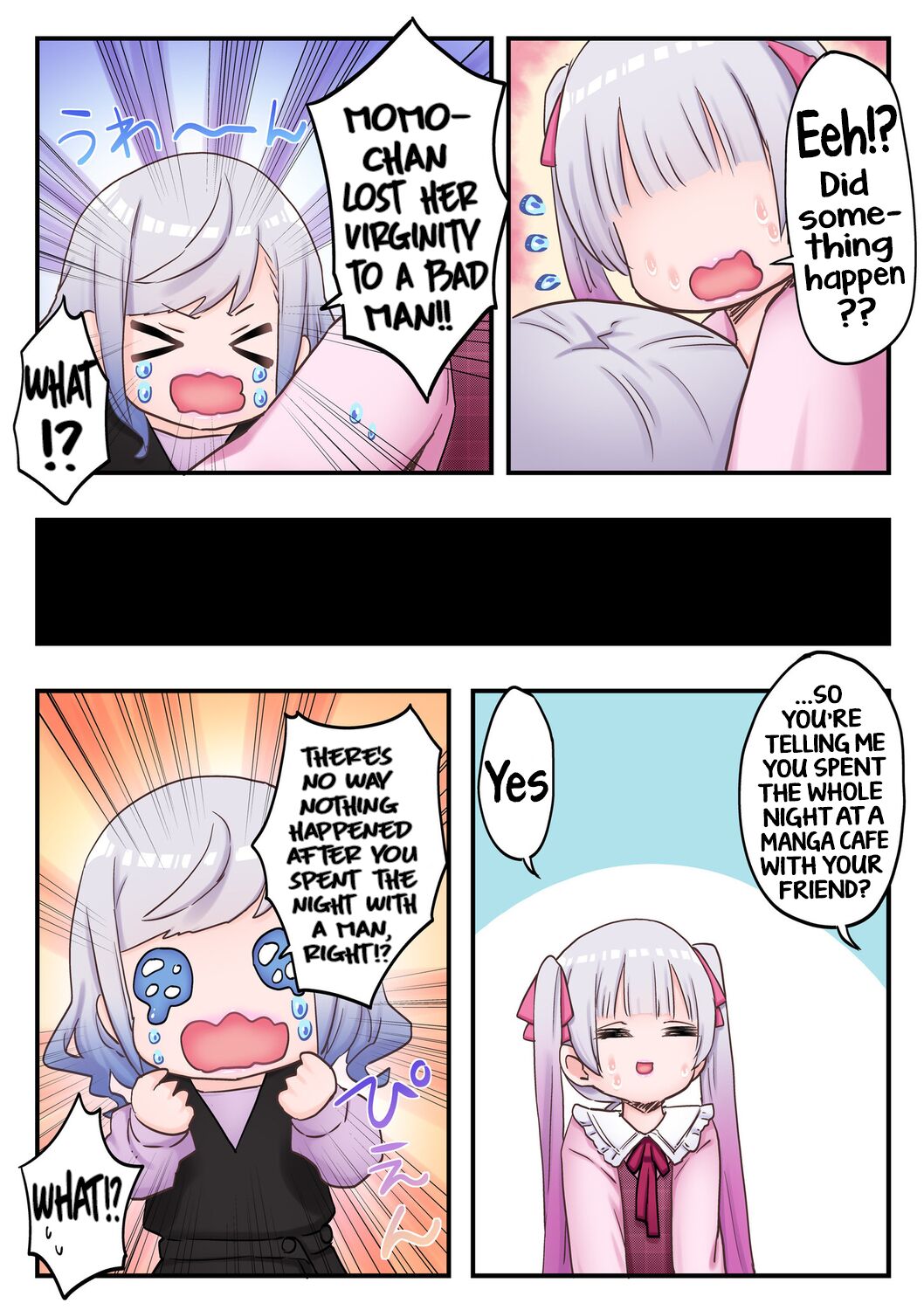 Futago Shimai-chan no Yuri Seikatsu  | Twin Sisters' Yuri Life page 12 full