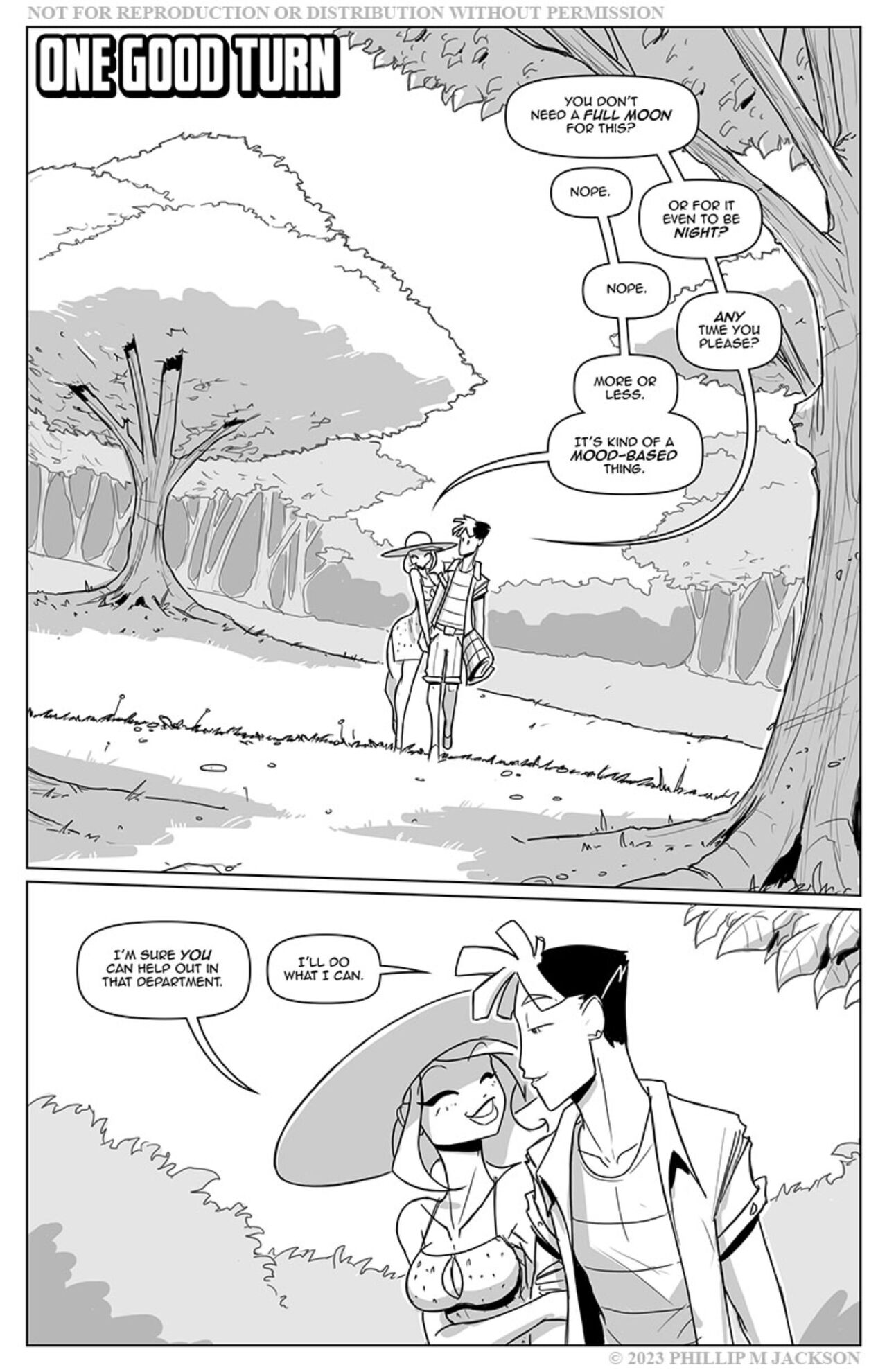 One Good Turn page 1 full
