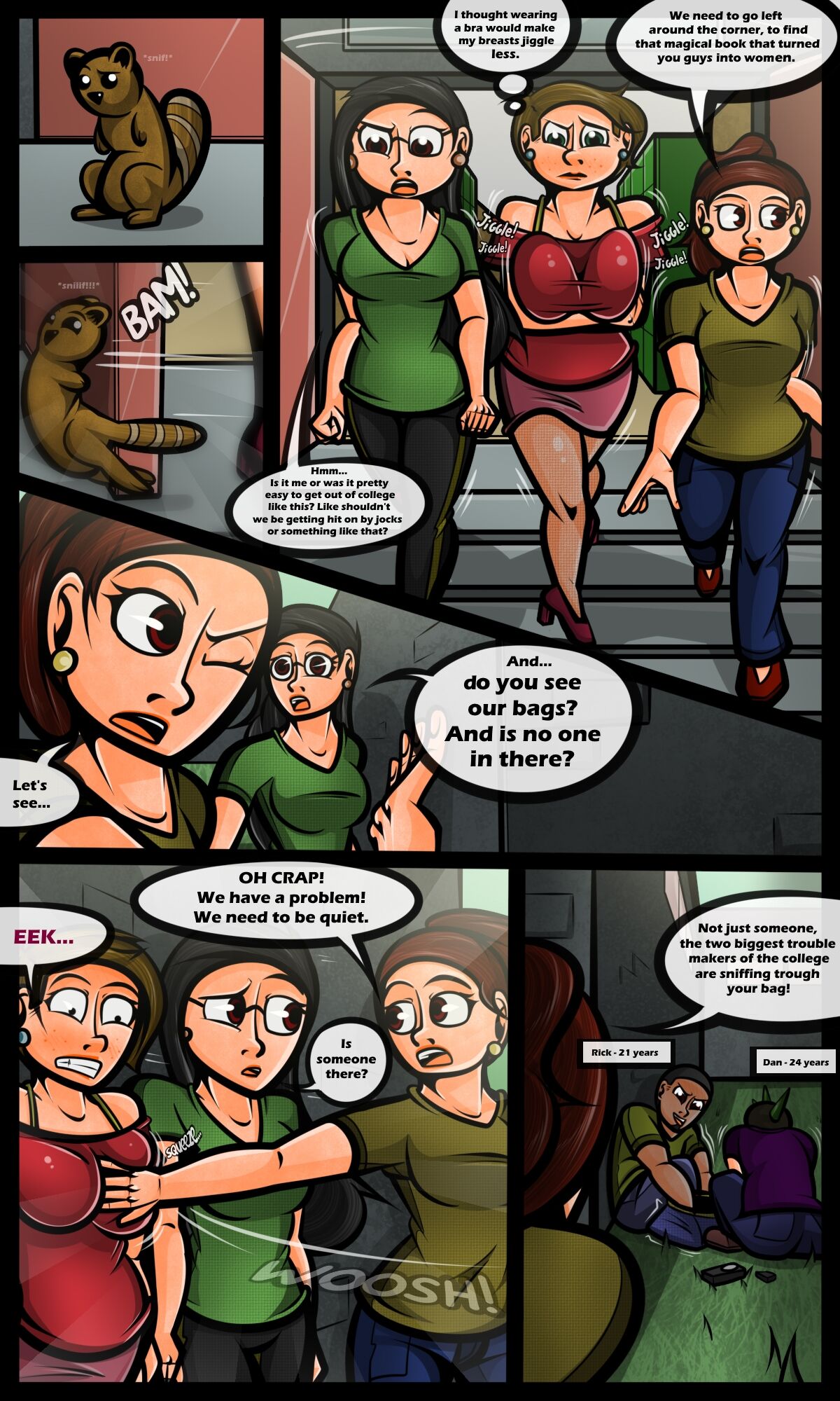 Out of the Girls' Locker Room page 2 full