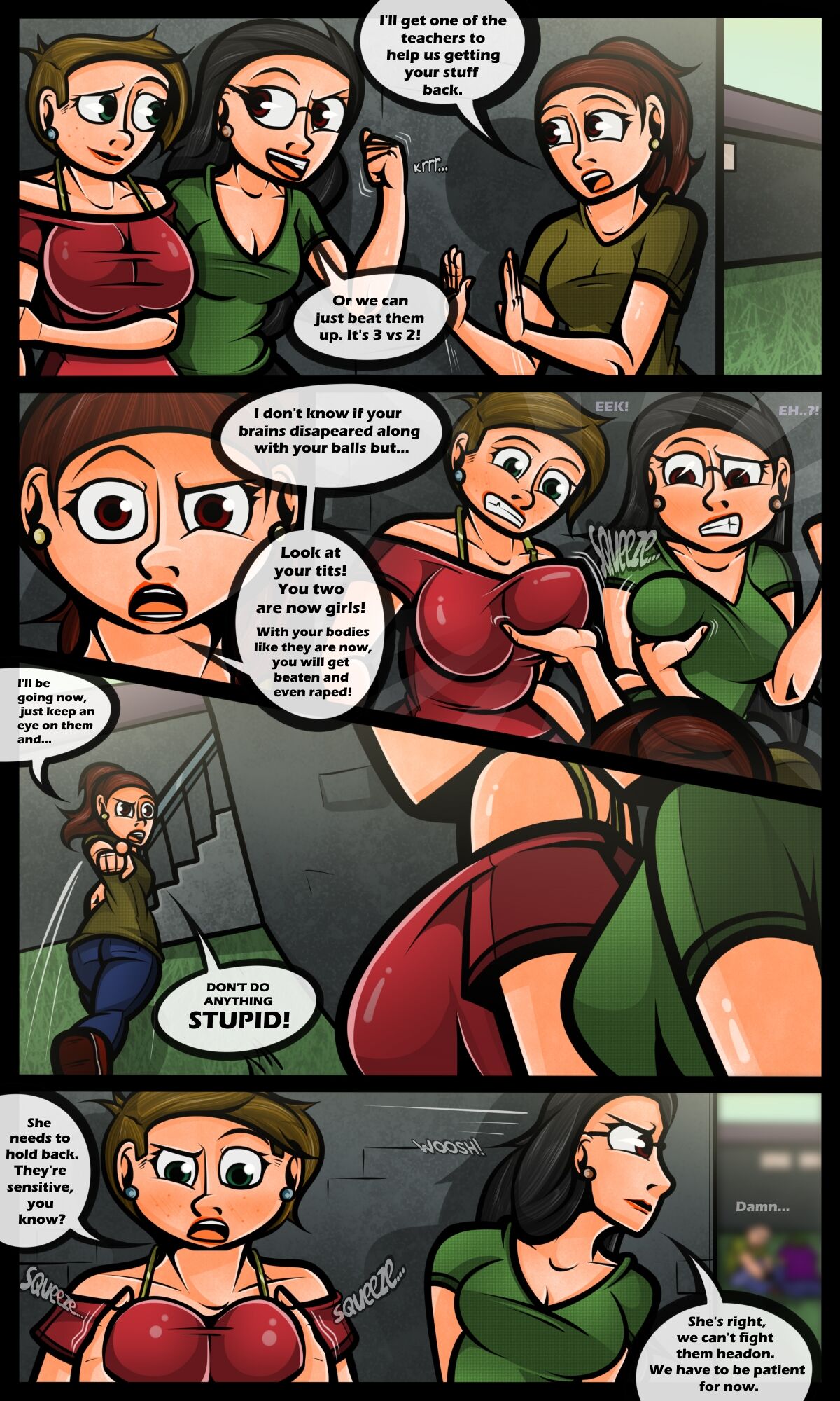 Out of the Girls' Locker Room page 3 full