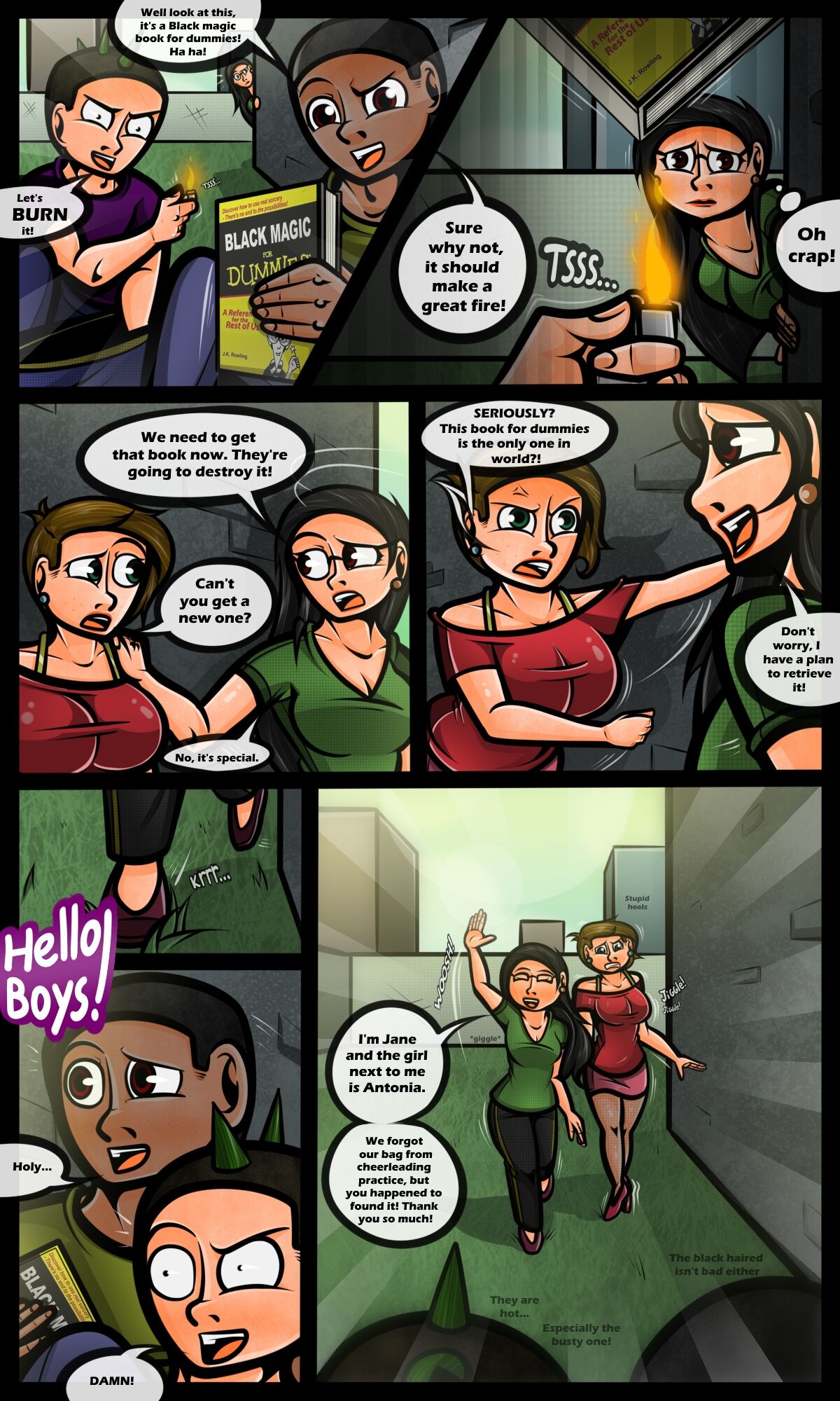 Out of the Girls' Locker Room page 4 full