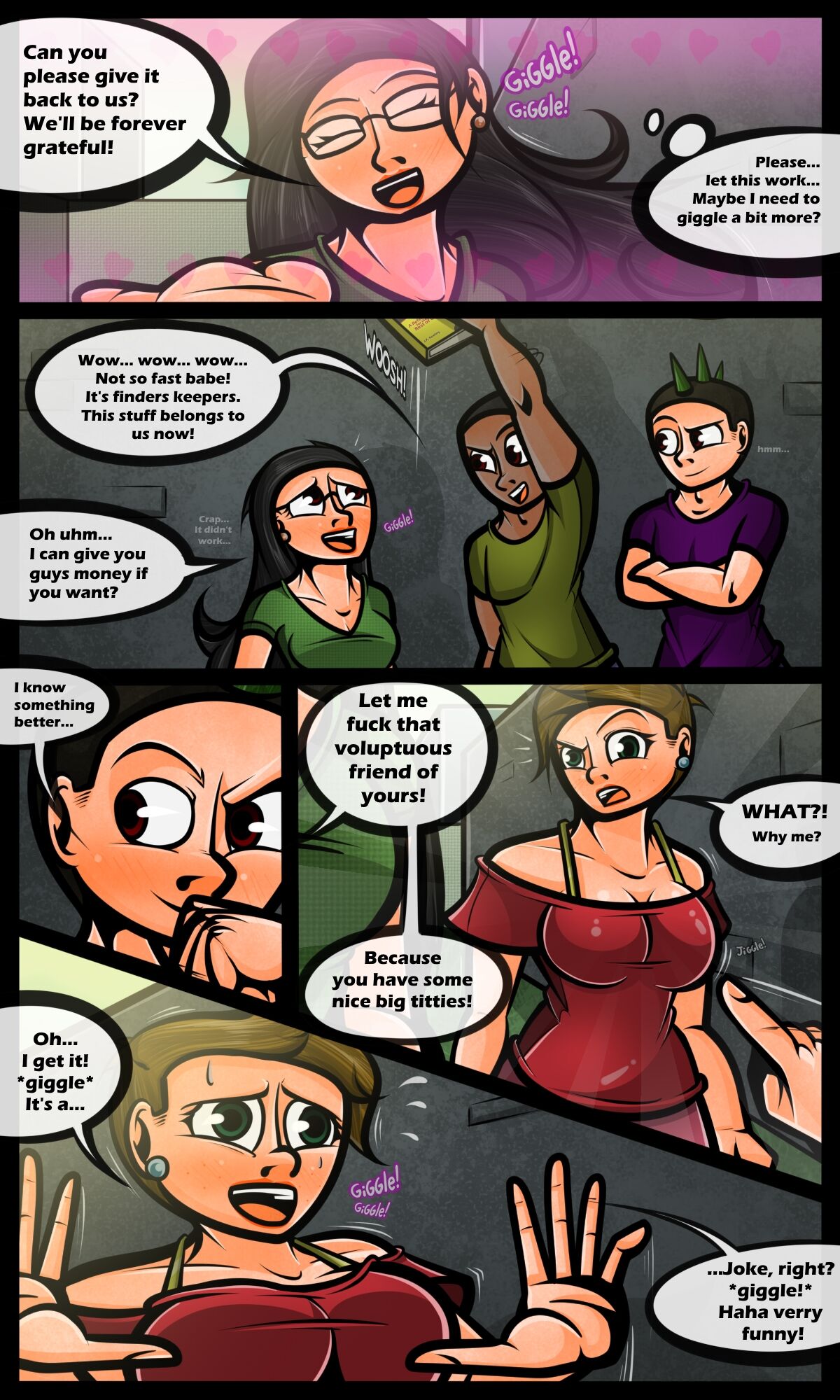 Out of the Girls' Locker Room page 5 full