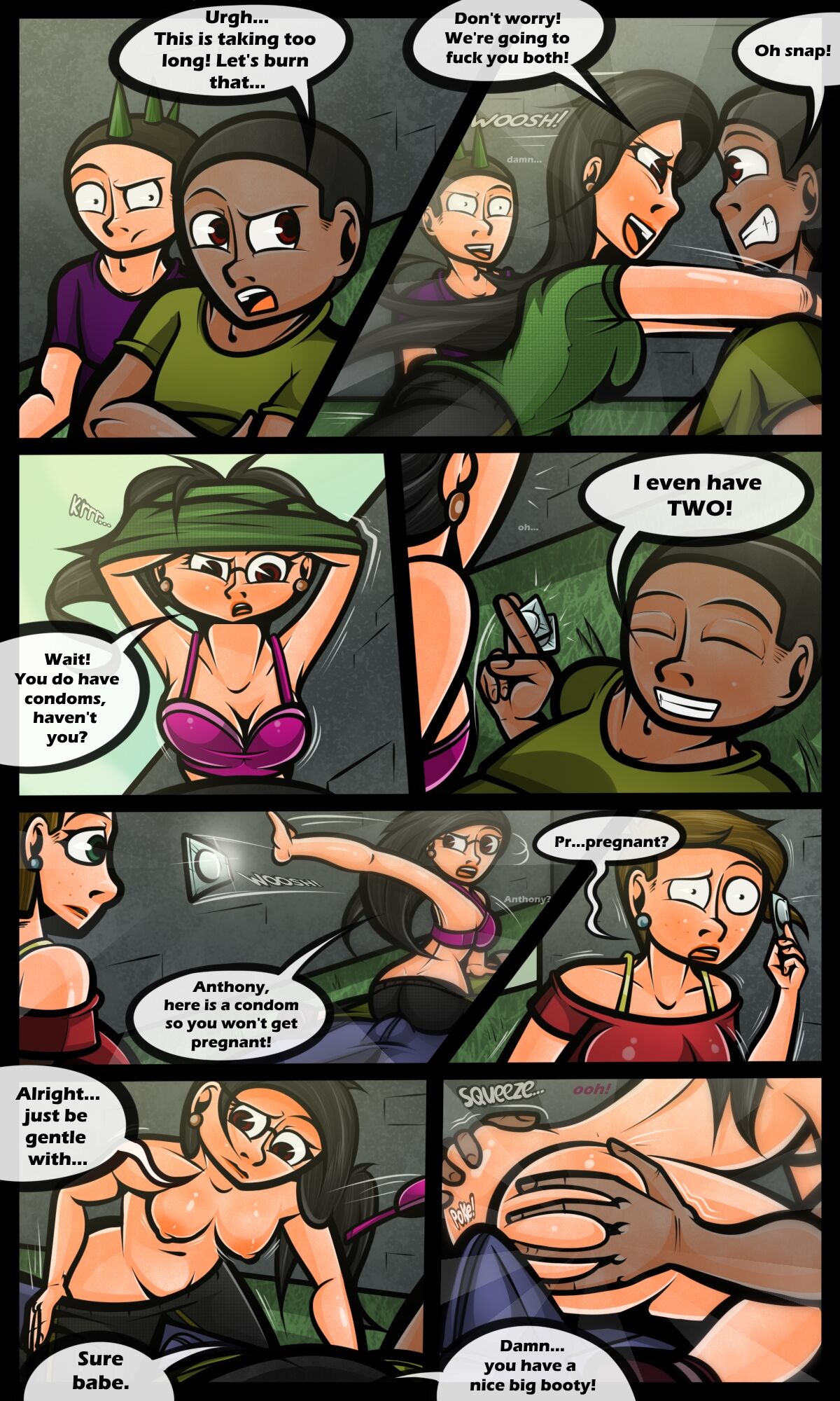 Out of the Girls' Locker Room page 7 full