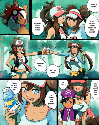 [BurgersN'Shakes] Hilda and Rosa level up with juice! (Pokemon) cover