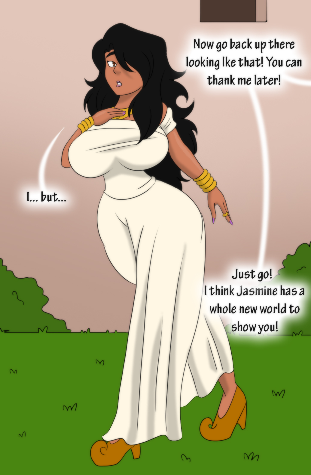 Aladdin Gender Bender - English page 9 full