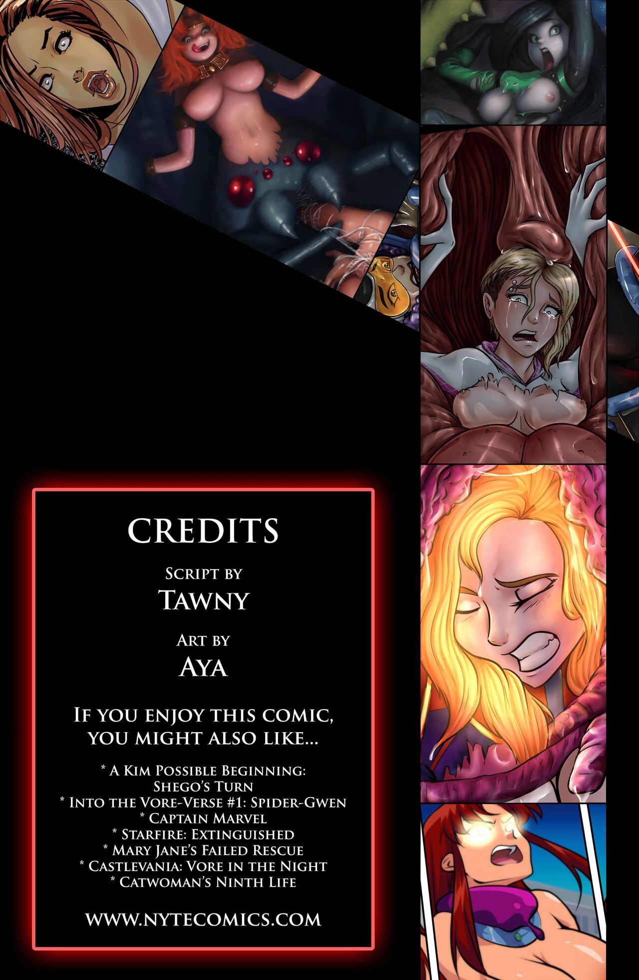 Spider-Gwen: Across the Vore-verse page 2 full