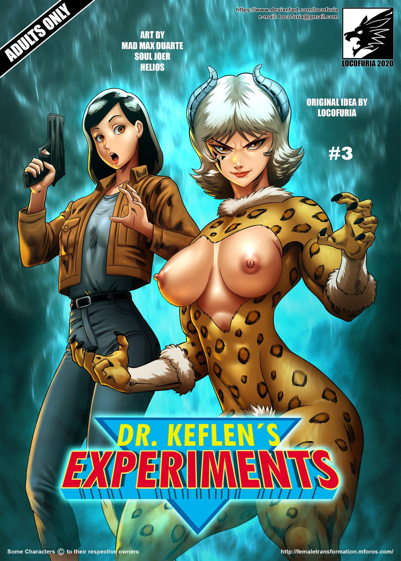 Dr Keflen's Experiment 3 page 1 full