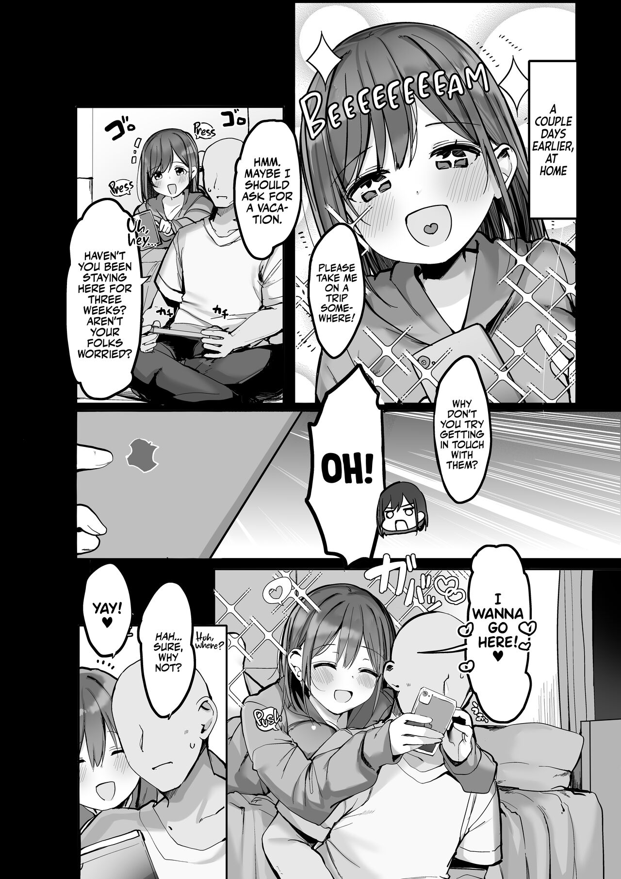 Chotto dake, kyuukei Shinai...? Dekachichi Manga ~Nakadashi Dopyu Dopyu  Tanetsuke Ryokou~ | Wanna Visit the Hot Springs, Mister? - Page 6 - Comic  Porn XXX