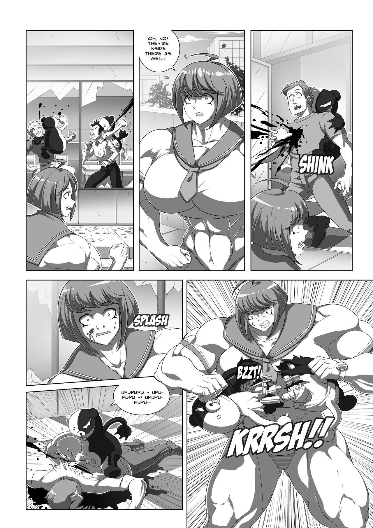 Ultra Muscle Girl page 10 full