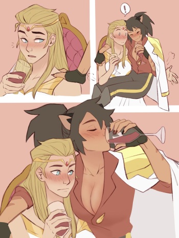 Catradora Comic [Oliviajoytaylor Ongoing] cover