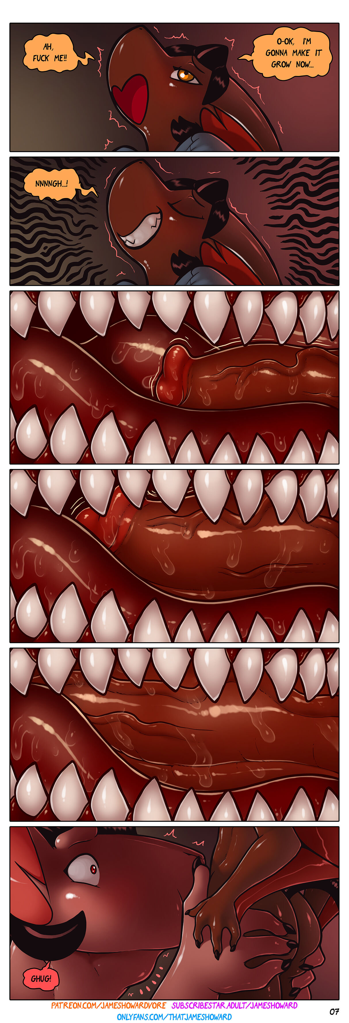 Vore Story- Chapter 6: Just a Regular Night page 7 full