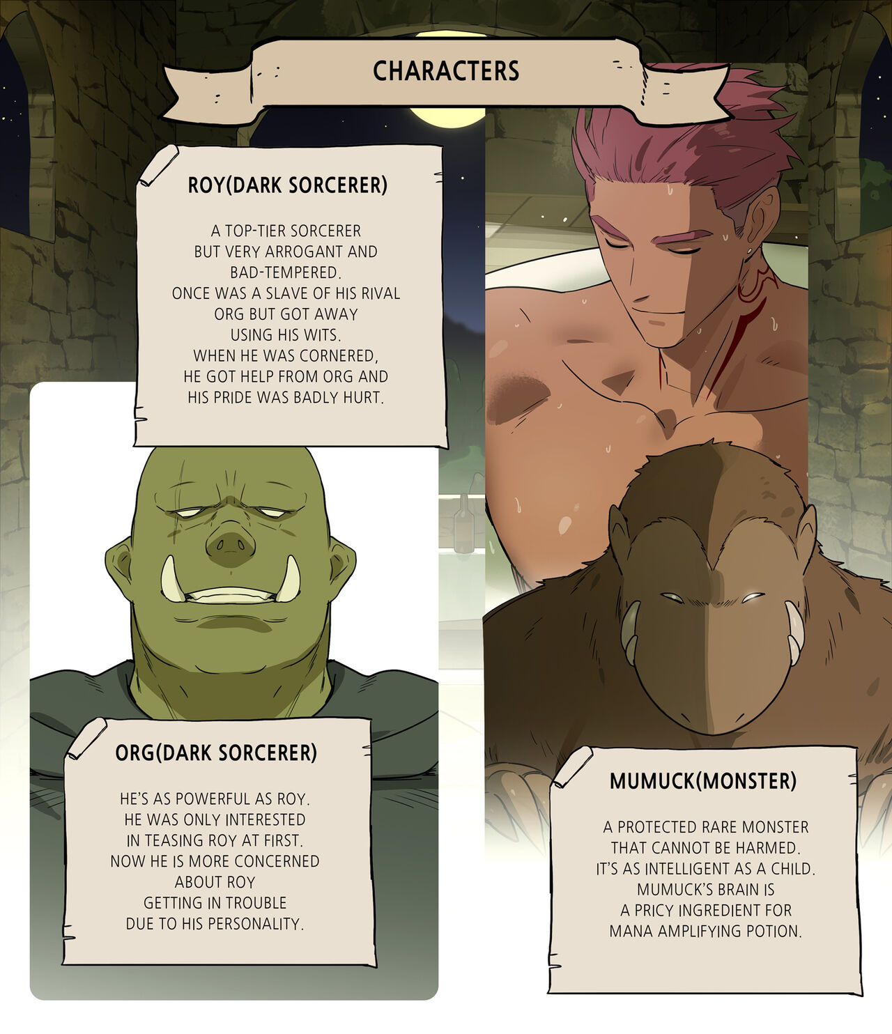 Dark Sorcerer And The Beast page 2 full