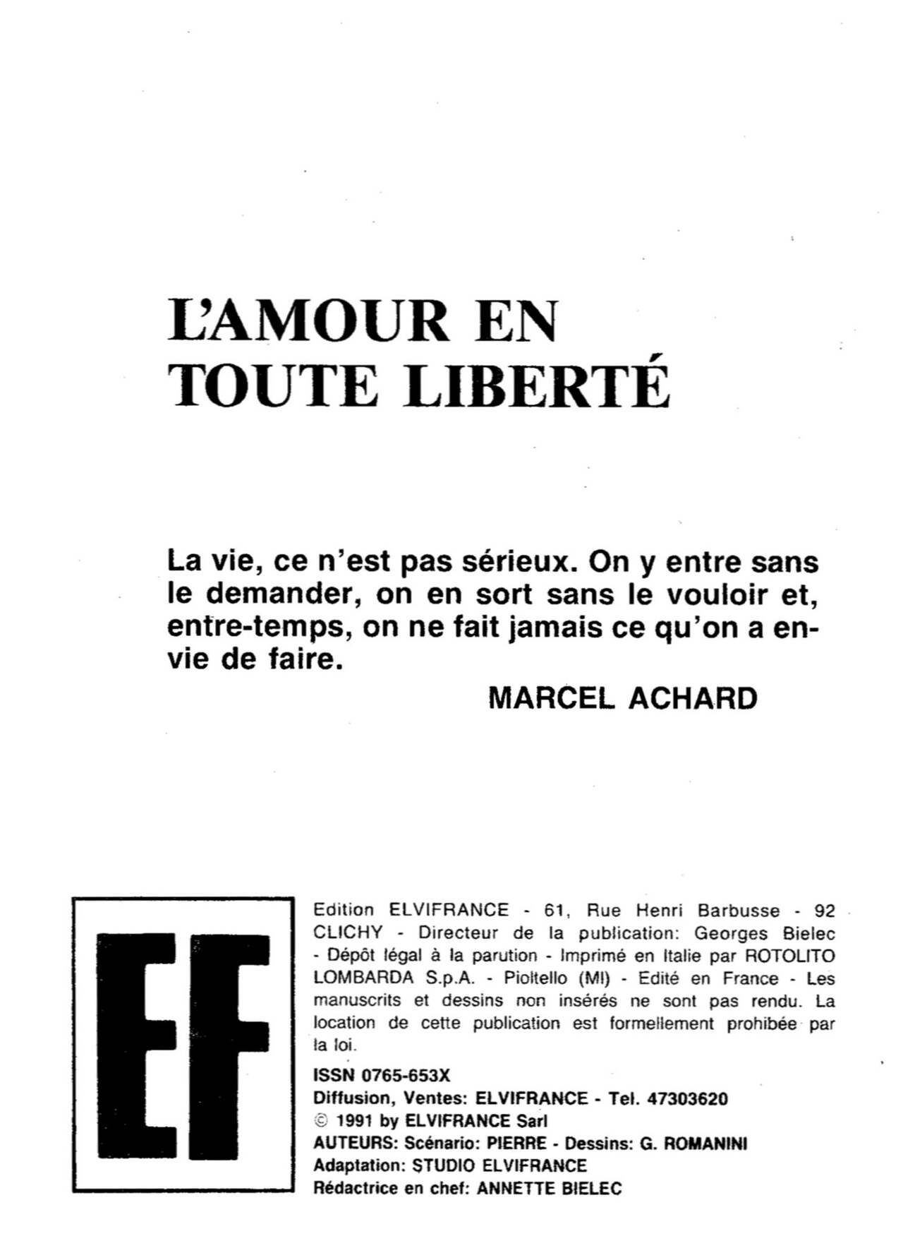 Les drolesses #59 - L'amour en toute liberté + Coucours de charmes page 4 full