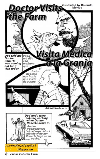 [Rolando Mérida] Visiting The Farm 1-4 ~ Visitando La Granja 1-4 [English/Spanish] cover