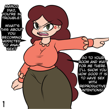 Comic star vs the forces of evil (Incest) 5/5 cover
