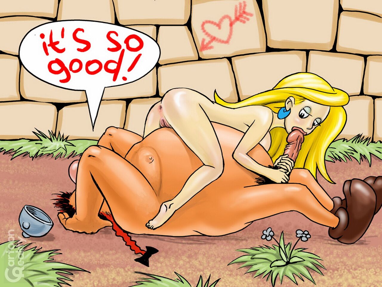 Cartoon Reality - Asterix page 1 full