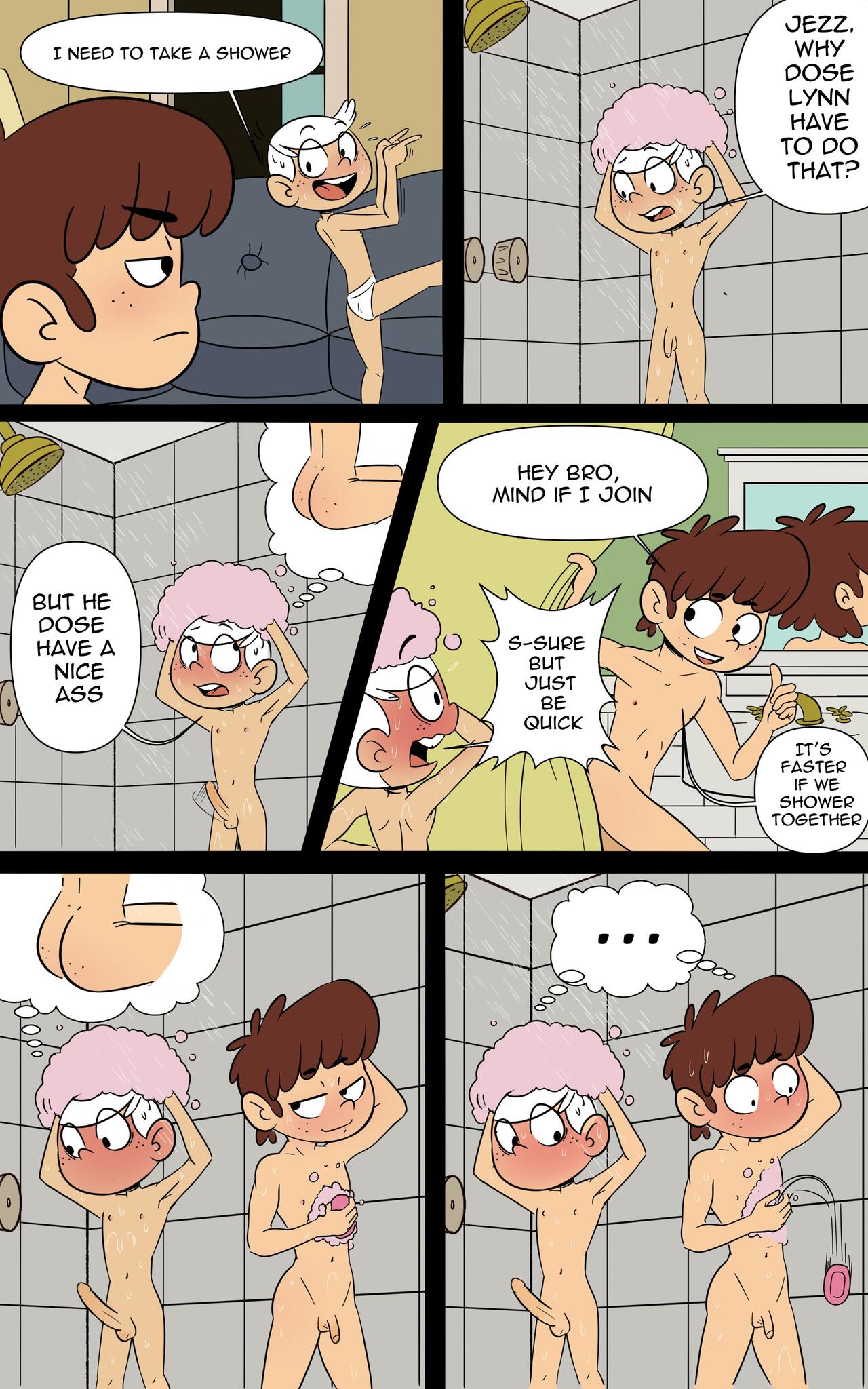 💎Monocromia💎 The Loud House YAOI comic page 6 full