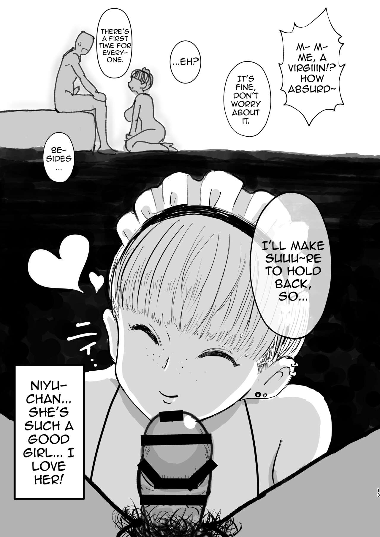 Motenai ore o Mikaneta Tomodachi ga Onnanoko o Shokai Shite Kureta Hanashi. page 12 full