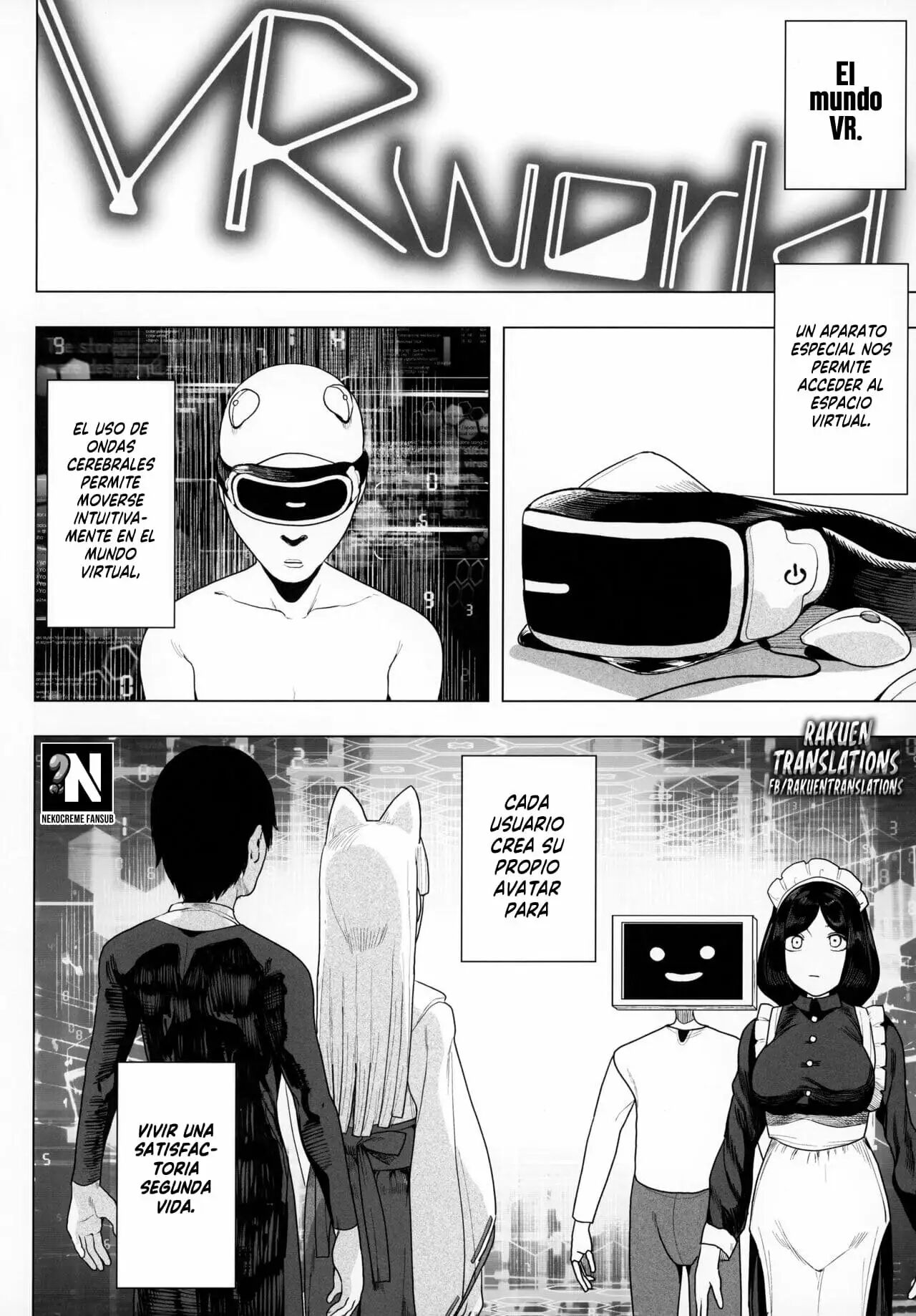 Cyberbrain Sex Princess - Una chica que gusta ser follada en realidad virtual page 3 full