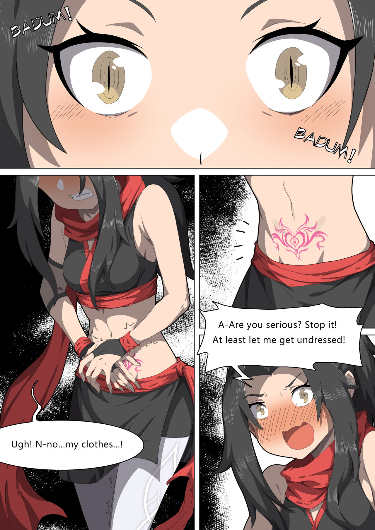 The two faced girl I - ENG page 4 full