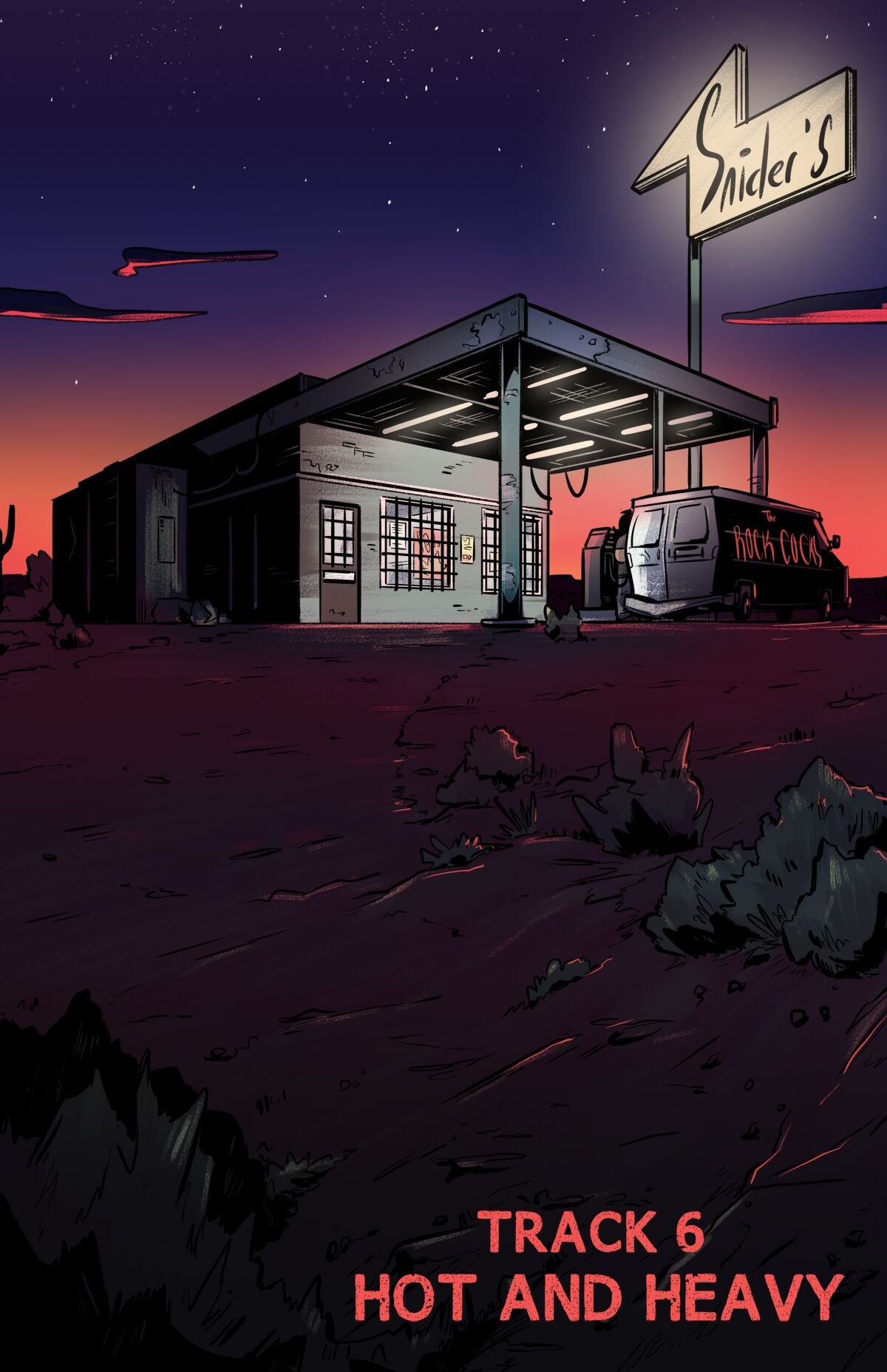 The Rock Cocks - Track 6: Hot and Heavy page 1 full