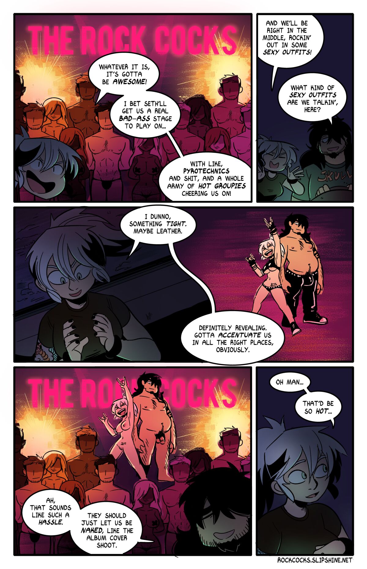 The Rock Cocks - Track 6: Hot and Heavy page 8 full