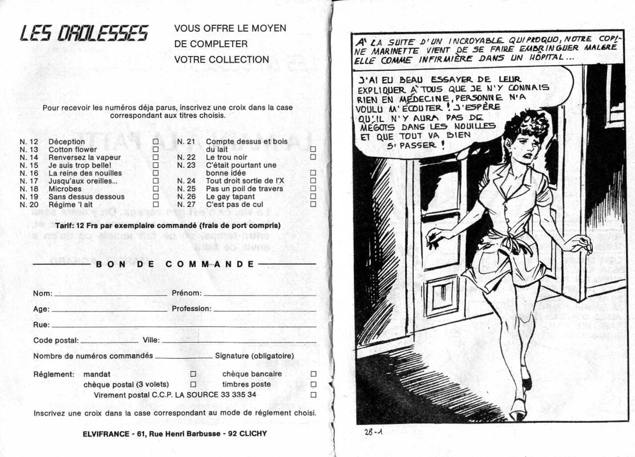 PFA - Les drôlesses #28 La main à la patte - b A un poil près page 3 full