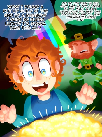 [LinkLink] A Leprechaun's Pot-O-Gold cover