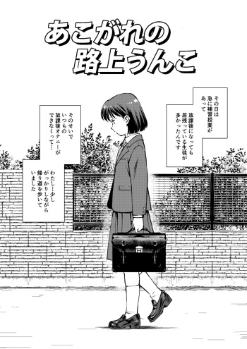 [Tofumaru] Akogare no Rojou Unko cover