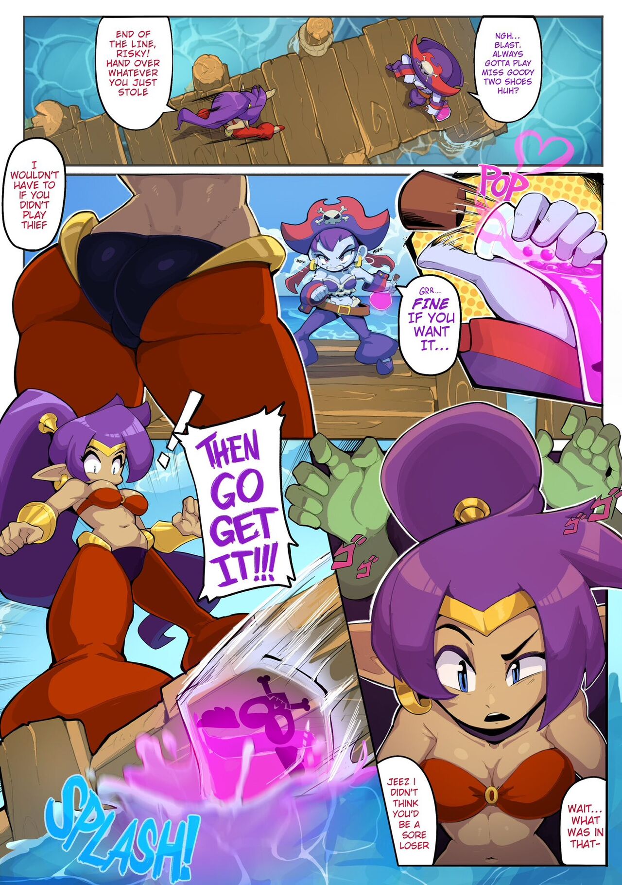Shantae: Pier Pressure page 3 full