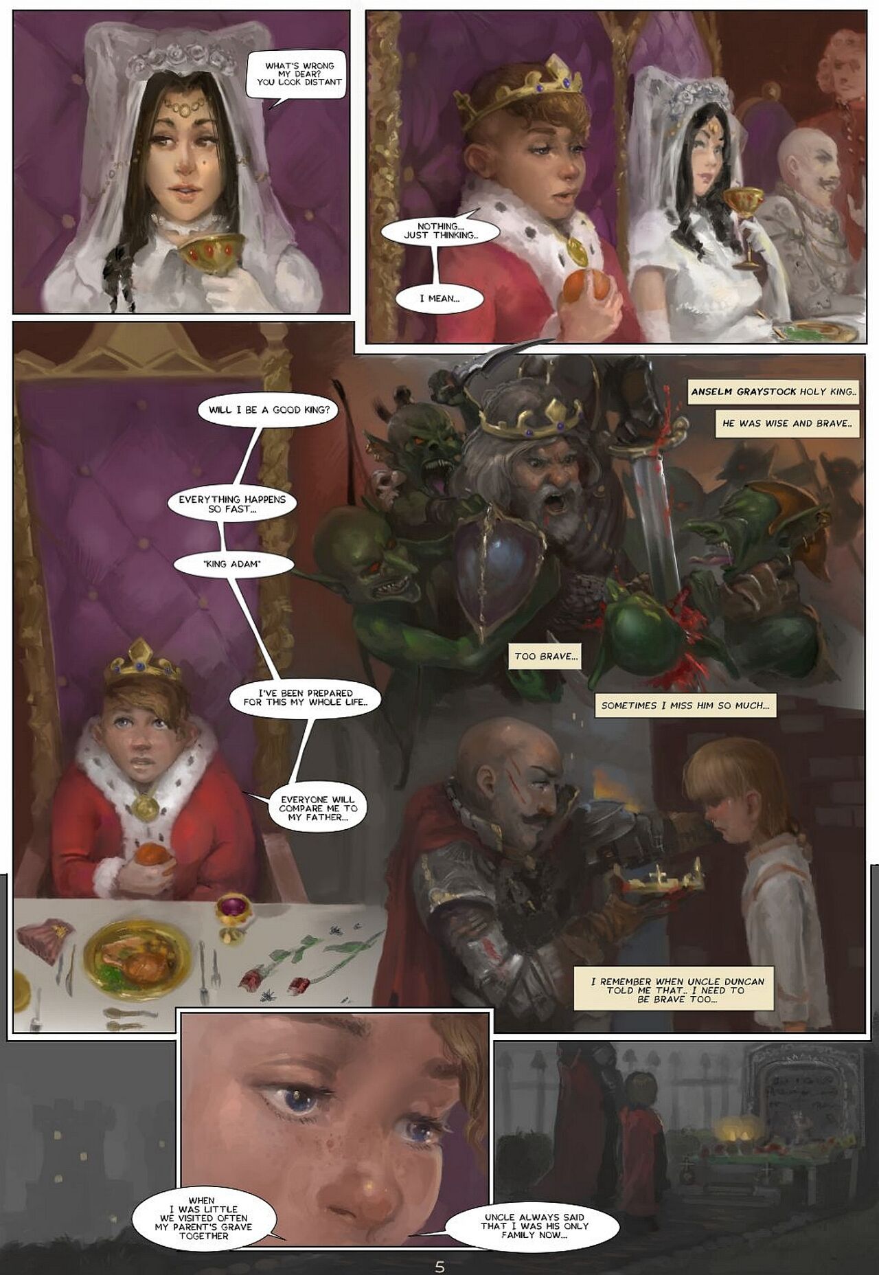 Doomsatan666 - Royal Wedlock page 6 full