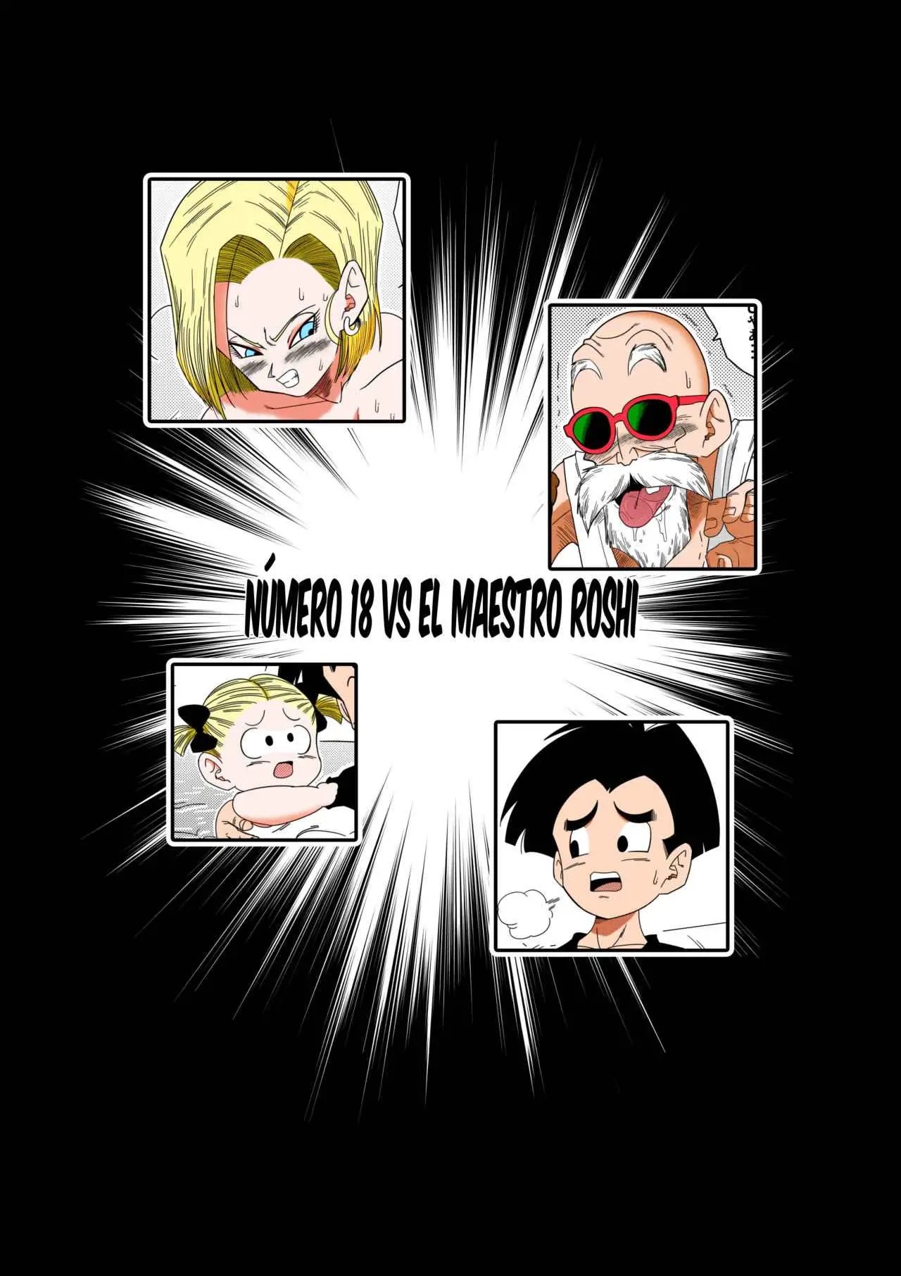 Android 18 vs Master Roshi page 4 full