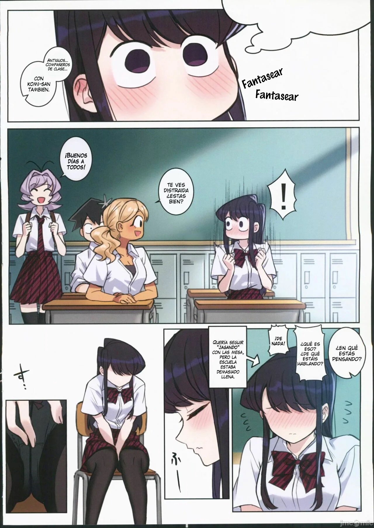 Komi-san wa, H Mousoushou desu. Vol. 2 page 12 full