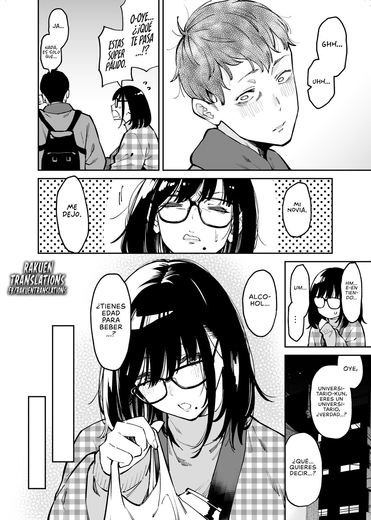 Otonari no Darashina Onee-san ni Nagusamerareru Hanashi | La Historia de como fui Consolado por la Onee-san Descuidada que Vive al lado page 5 full