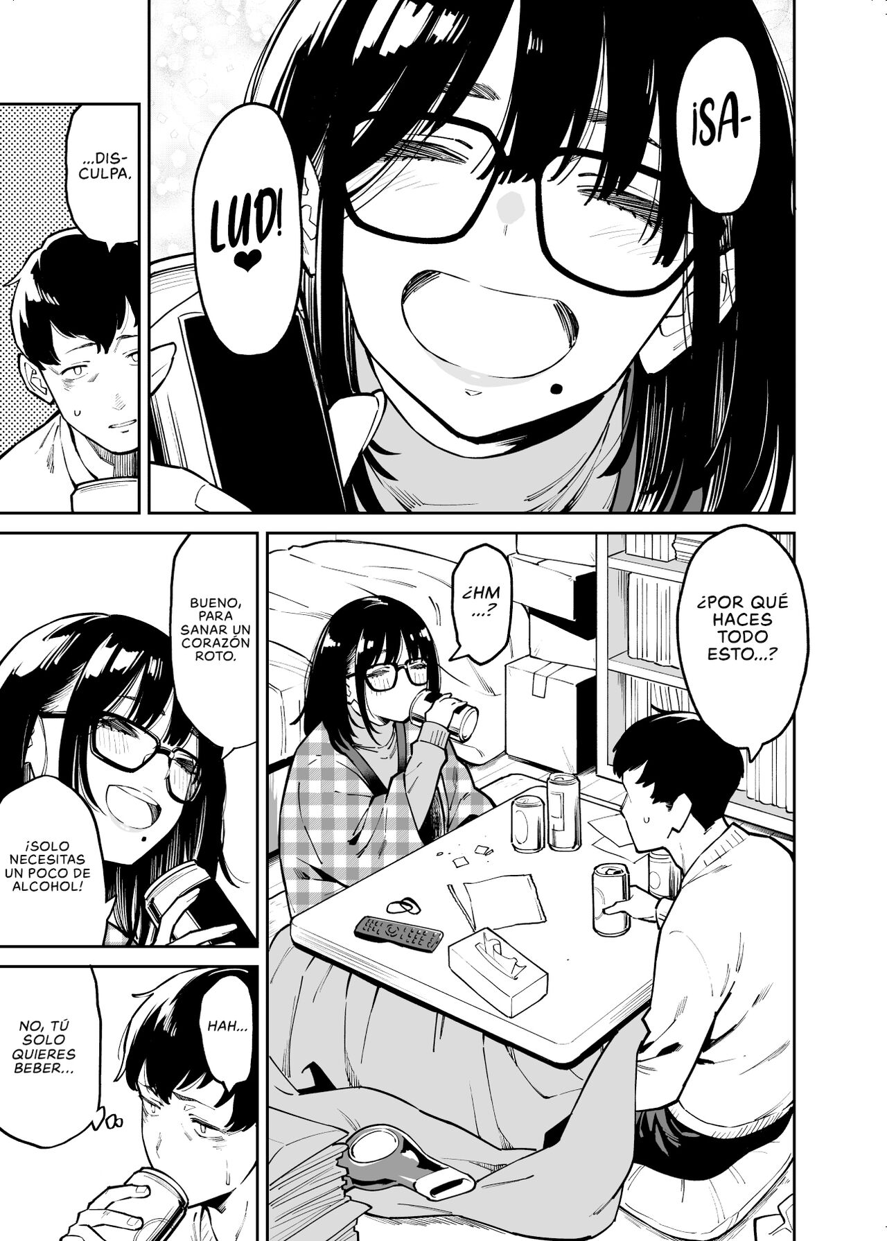 Otonari no Darashina Onee-san ni Nagusamerareru Hanashi | La Historia de como fui Consolado por la Onee-san Descuidada que Vive al lado page 6 full